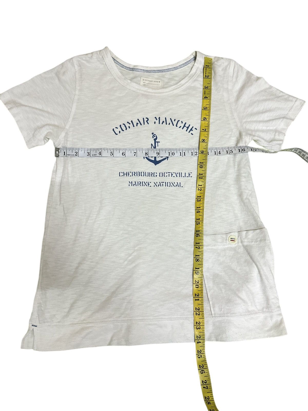 Kapital Vintage Tee Marine Conmar . Size US M / EU 48-50 / 2 - 1 Thumbnail