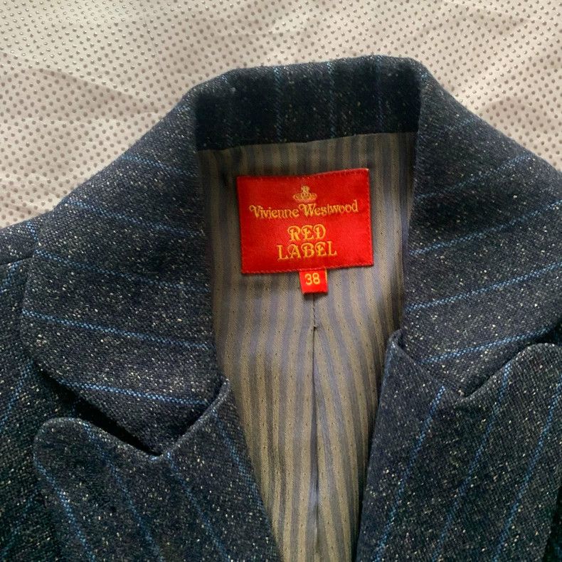 Other Vivienne Westwood Wool and silk striped star fabric suit Size XS / US 0-2 / IT 36-38 - 4 Thumbnail