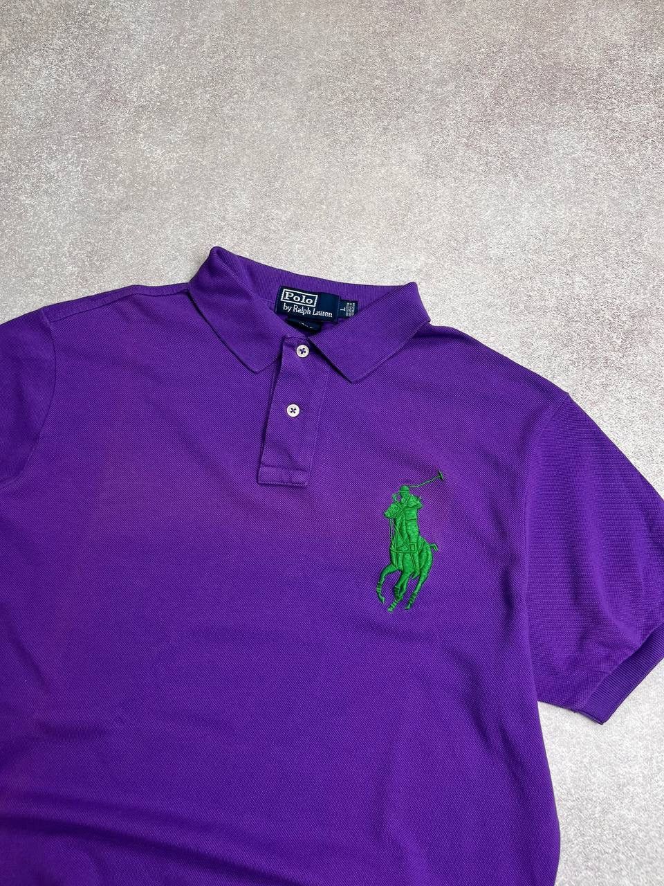 Polo Ralph Lauren Vintage Polo Ralph Lauren Sun Faded Chief Keef Style Shirt L Size US L / EU 52-54 / 3 - 4 Thumbnail