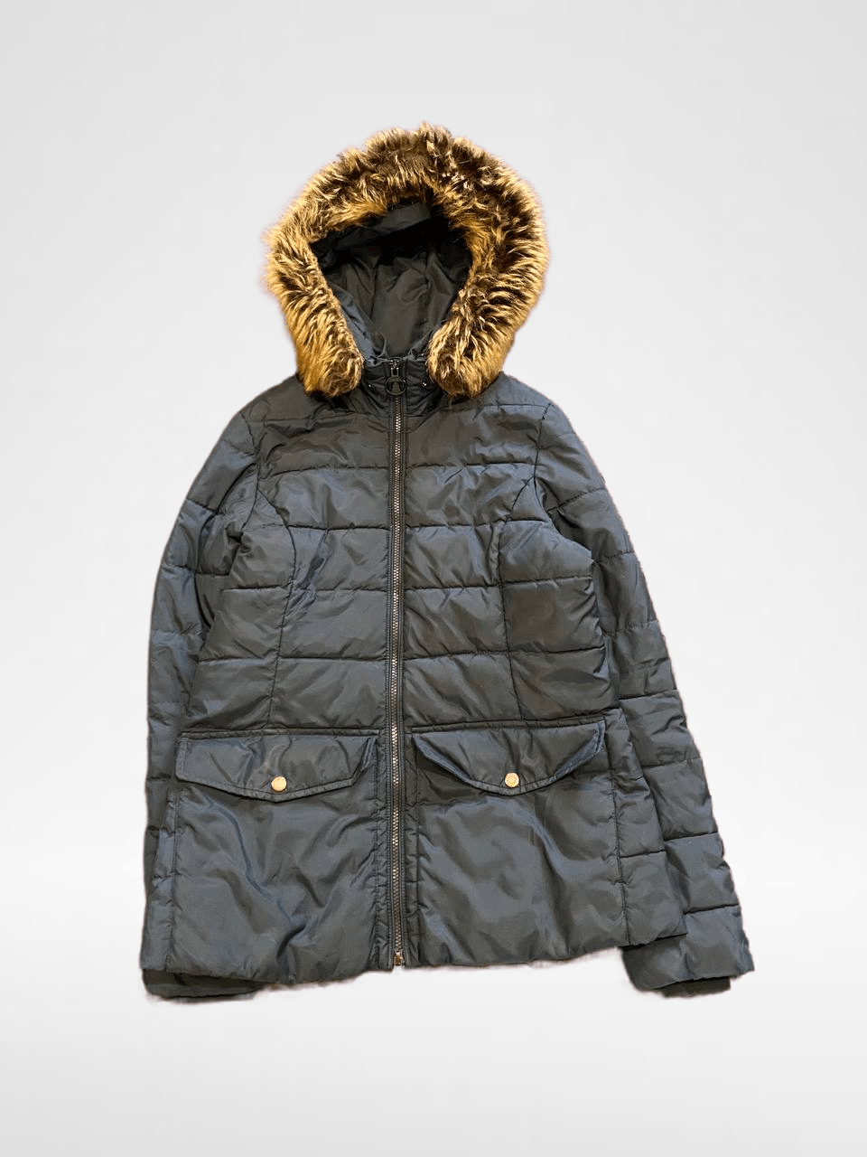 Barbour Streetwear VINTAGE Down Zip Jacket Barbour Size M / US 6-8 / IT 42-44 - 1 Thumbnail