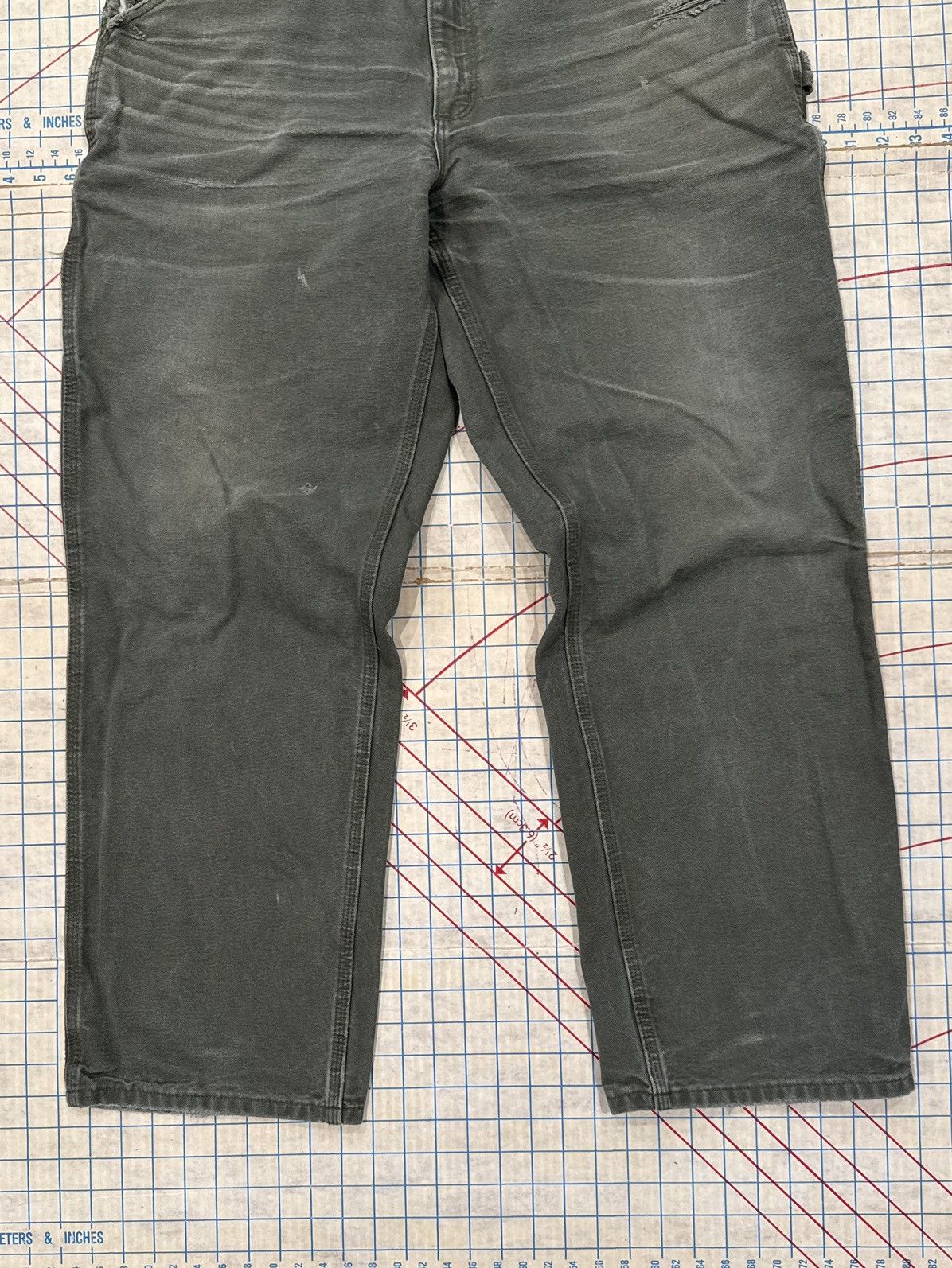 Carhartt Carhartt B11-Mos Loose Original Fit Pants With Great Fade 36 Size US 36 / EU 52 - 5 Thumbnail