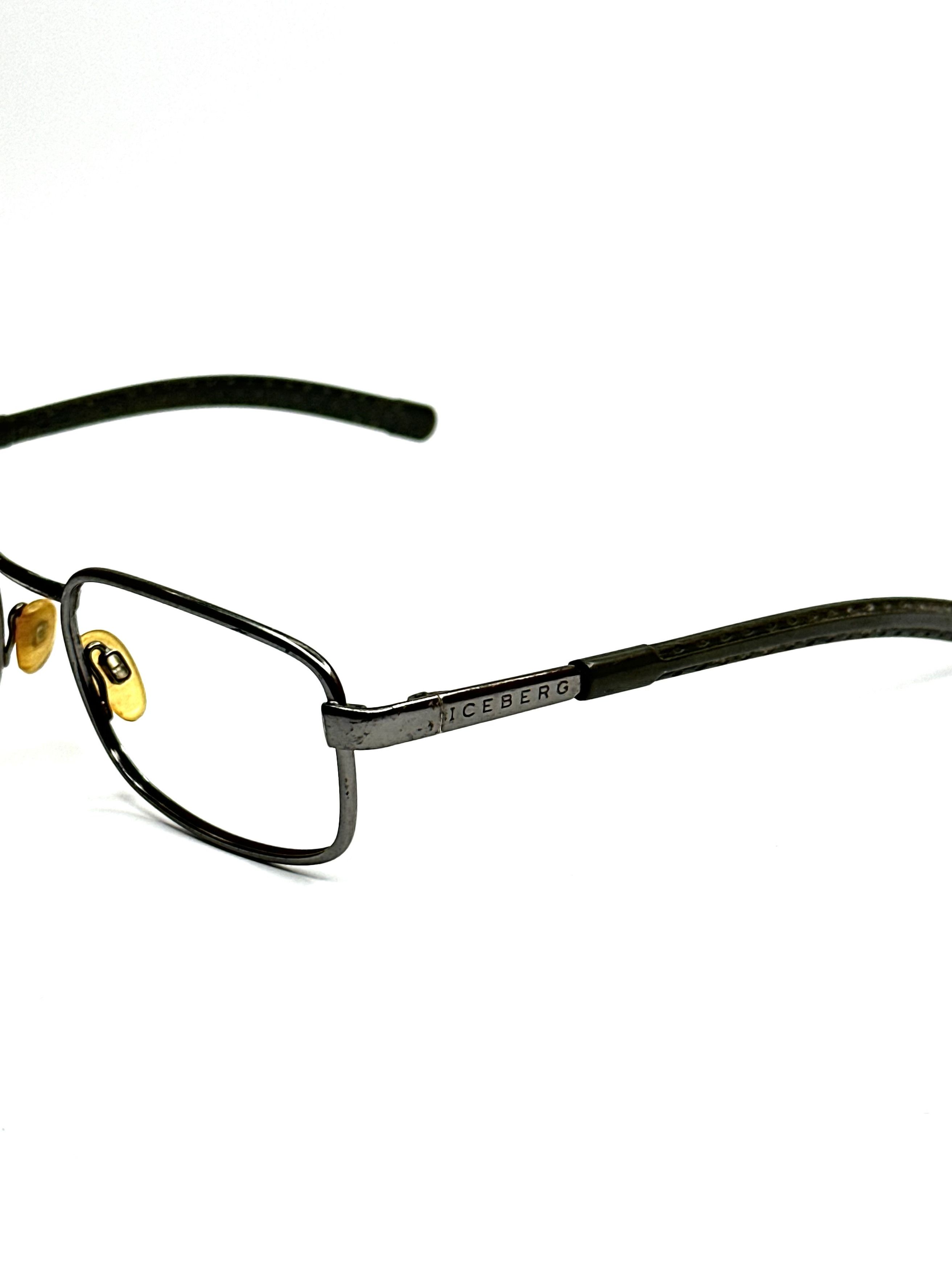Iceberg Iceberg History vintage steel empty frame glasses Size ONE SIZE - 4 Thumbnail