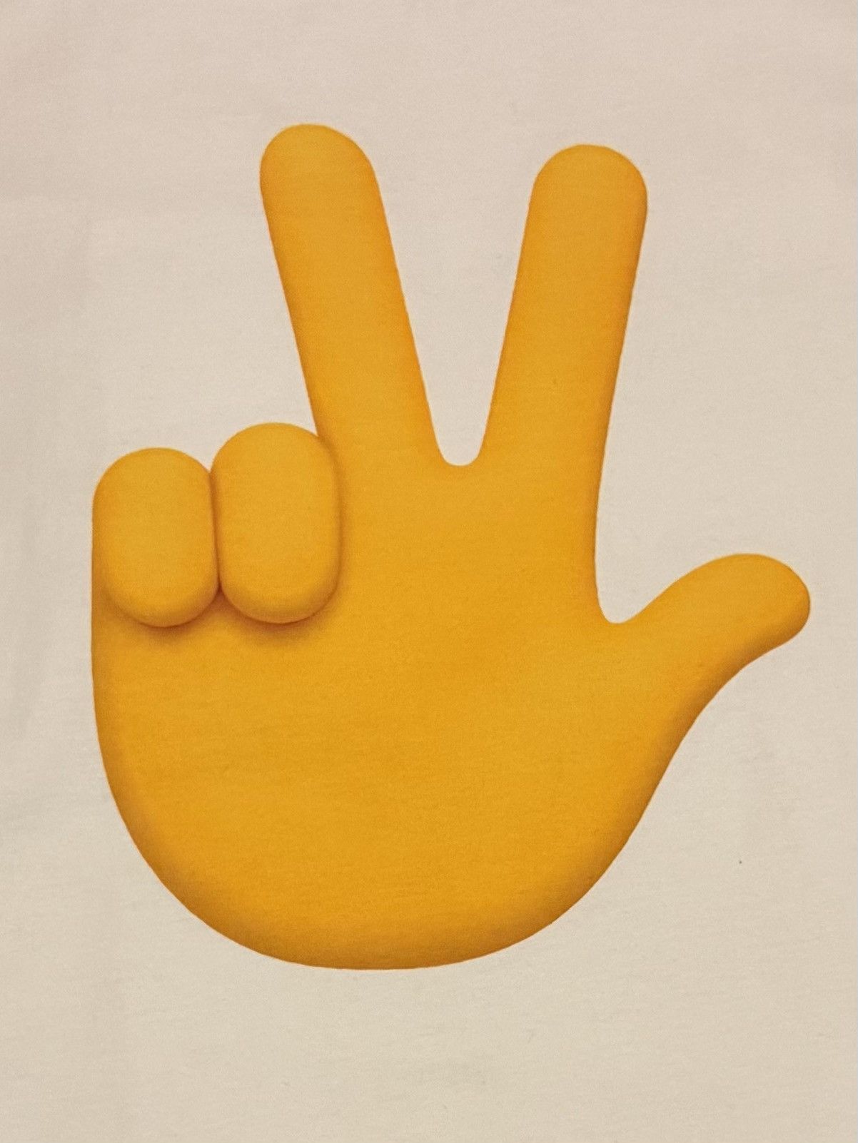 Playboi Carti YVL Hand Gesture Emoji Tee Size US M / EU 48-50 / 2 - 2 Thumbnail