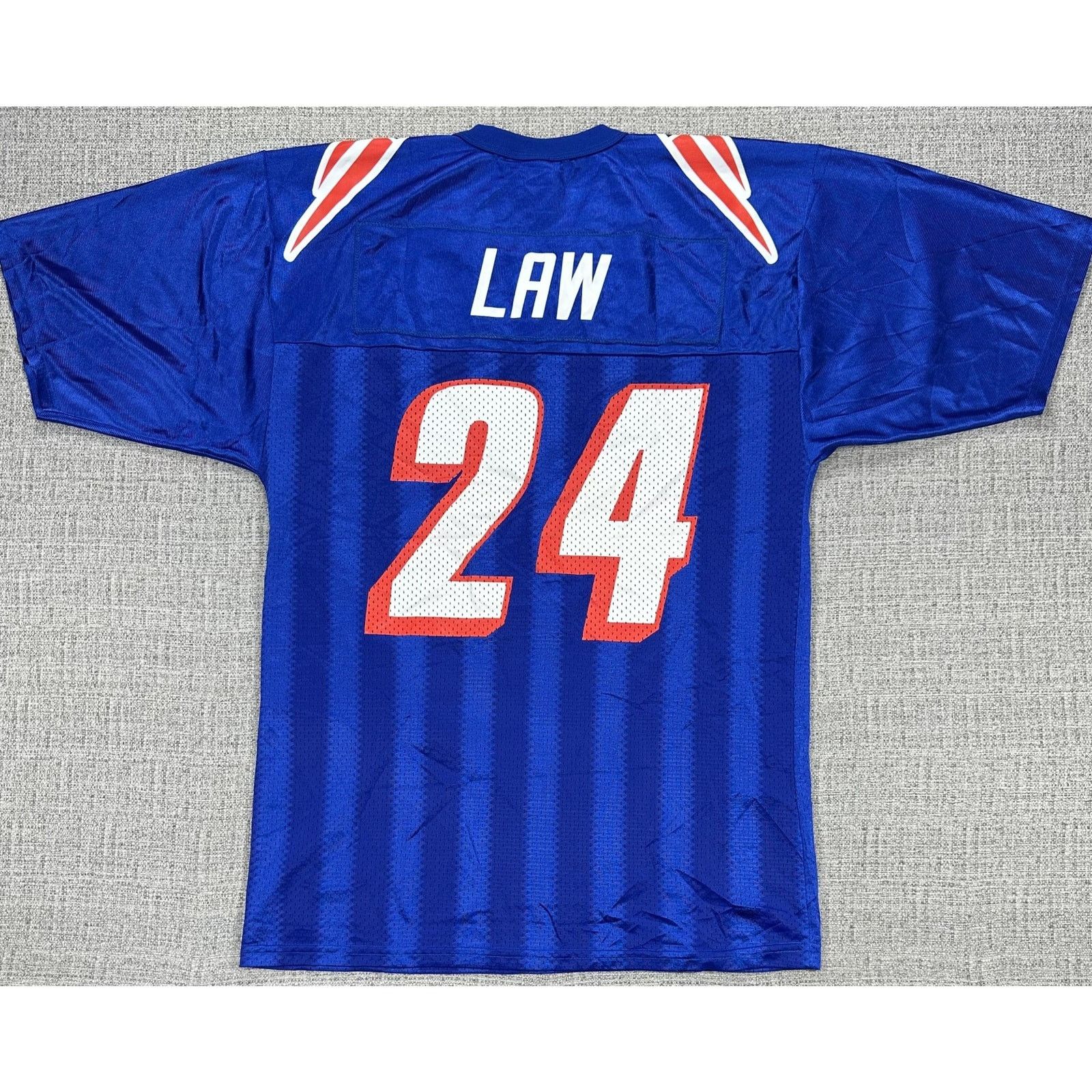Other New England Patriots Jersey Mens M Ty Law 24 Logo Athletic Size US M / EU 48-50 / 2 - 10 Thumbnail
