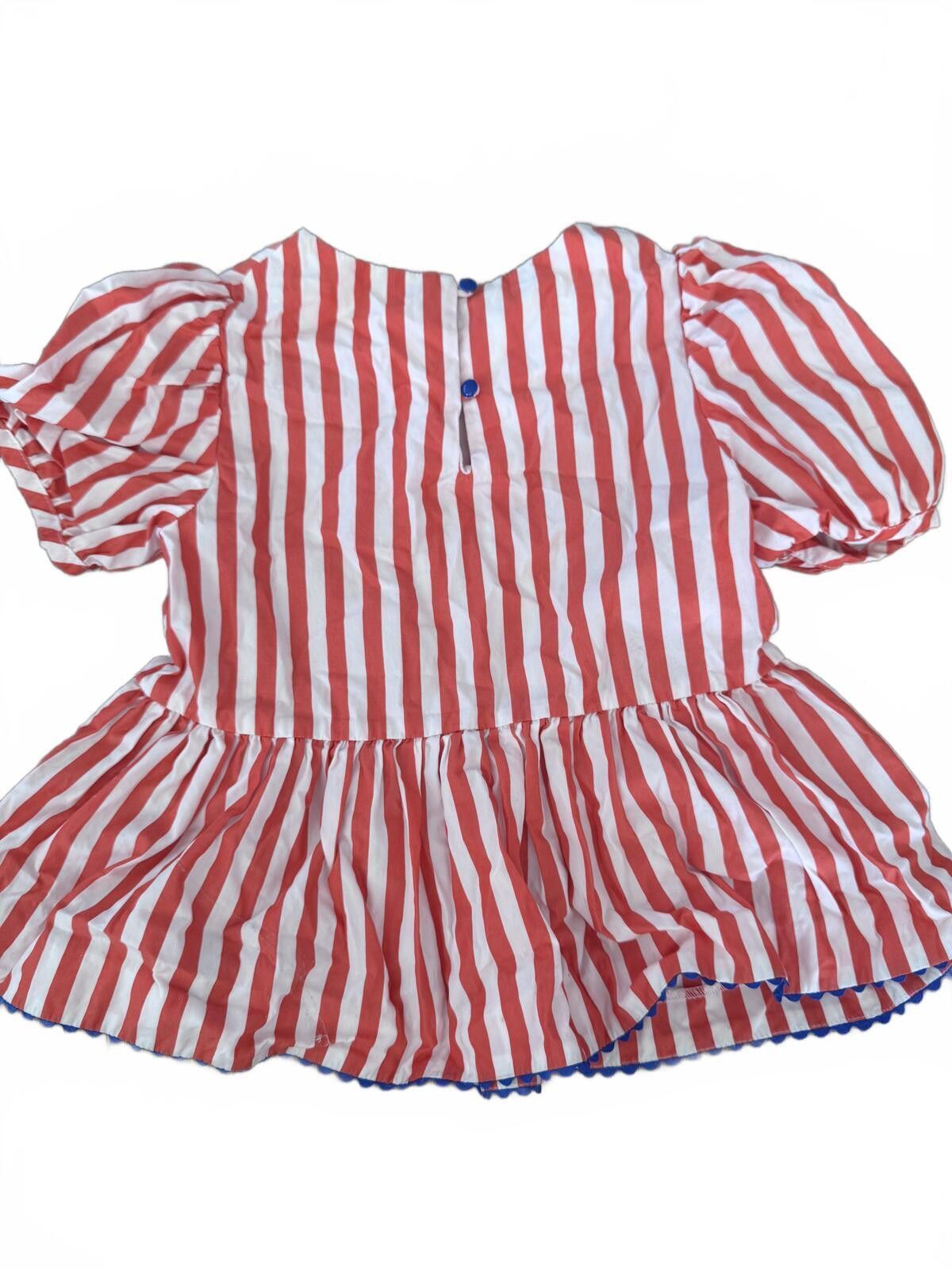 Other JACADI PARIS Stripped Peplum Shirt Size US XXS / EU 40 - 2 Thumbnail