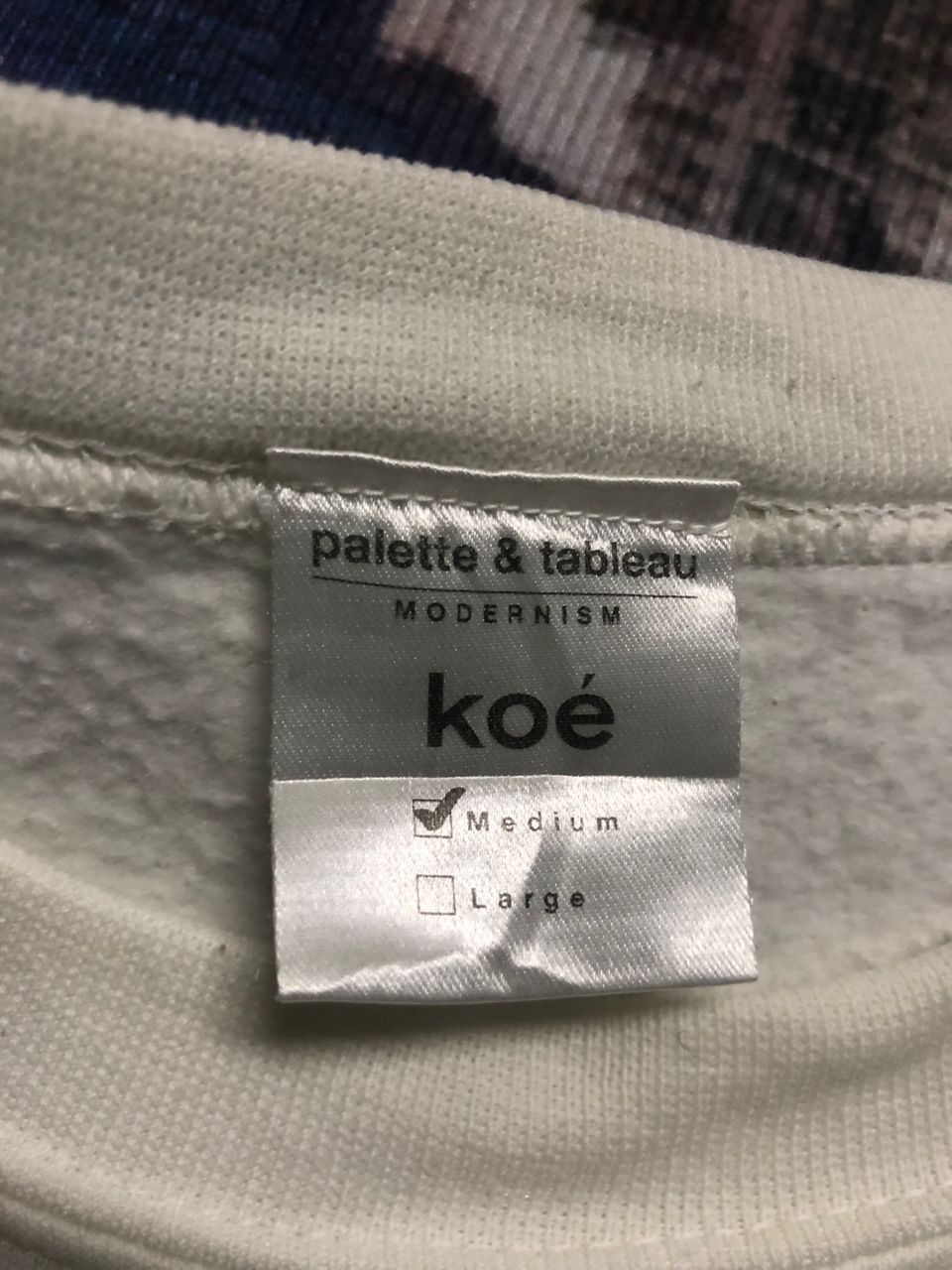 Modern Amusement Koe Palette & Tableau Modernism Art Sweatshirt Size US M / EU 48-50 / 2 - 11 Thumbnail