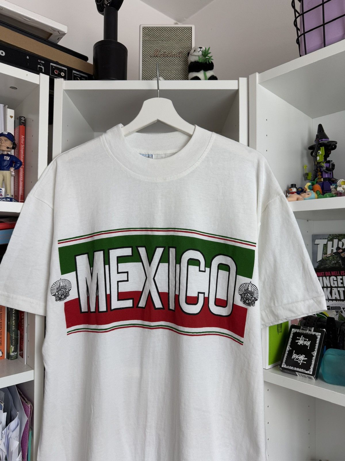 Hanes × Vintage Vintage 90s Mexico printed t-shirt L single stitch Hanes 80s Size US L / EU 52-54 / 3 - 3 Thumbnail