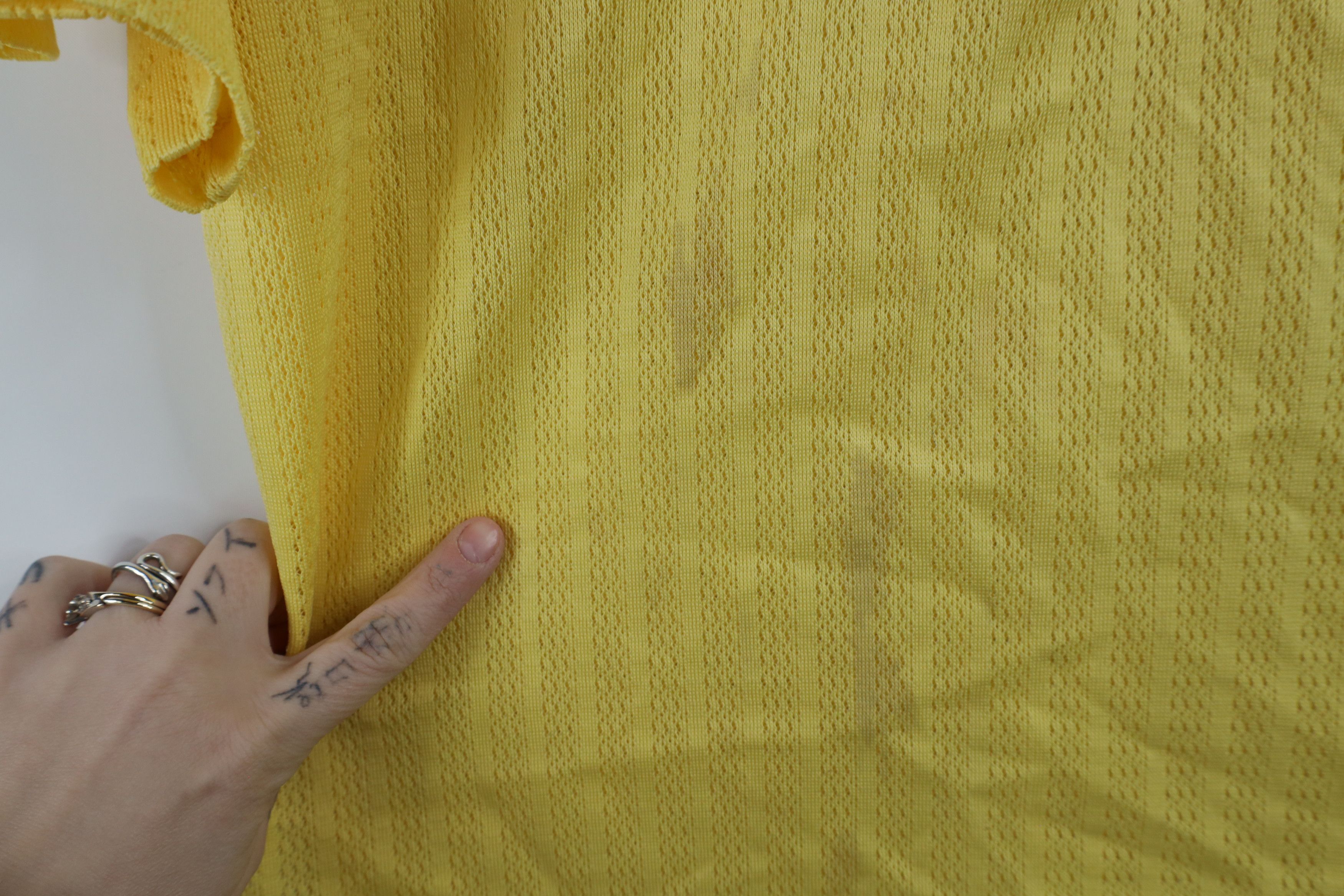 Vintage Vintage 60s 70s Streetwear Striped Knit Collared Polo Shirt Size US S / EU 44-46 / 1 - 6 Thumbnail
