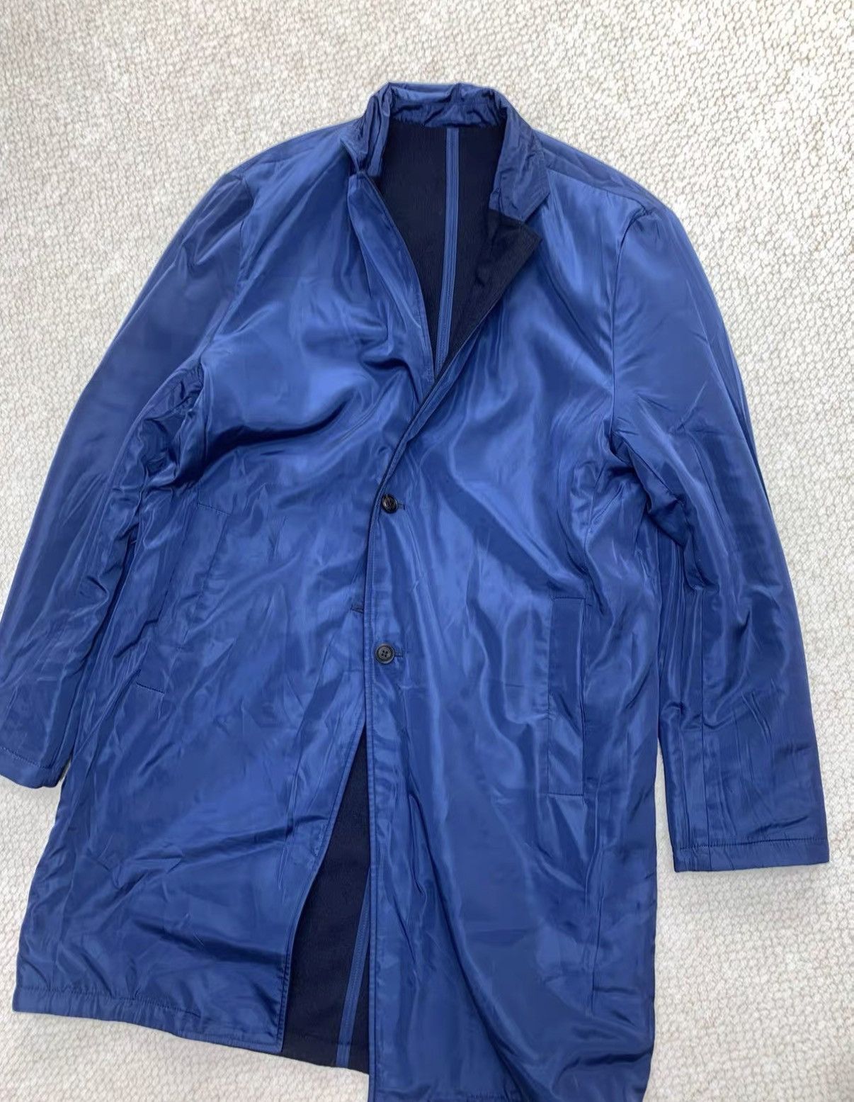 BRUNELLO CUCINELLI Reversible Nylon & Wool Coat