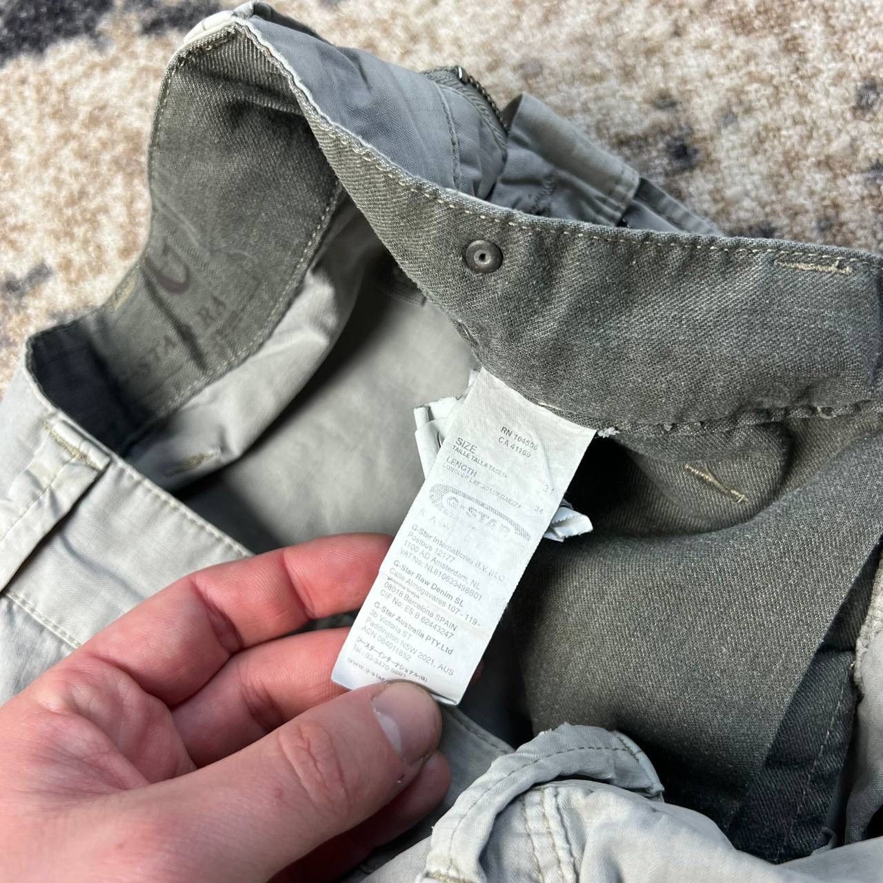 G-Star G-Star Raw Japanese Y2K Multipocket Cargo Pants Size US 31 - 7 Thumbnail