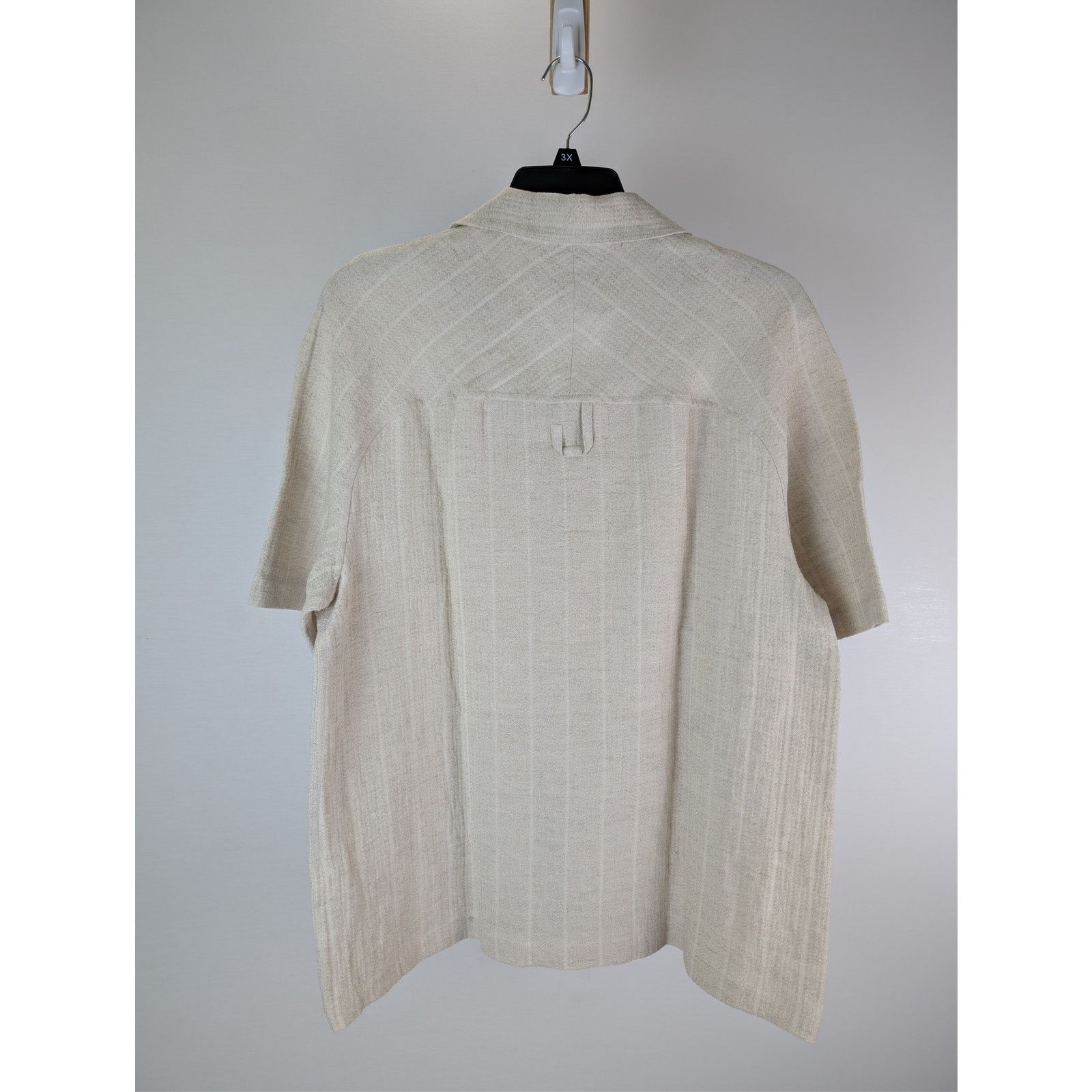 Jacquemus o1rshd1 La Chemise Fonccio camp-collar Button up shirt Beige Size US M / EU 48-50 / 2 - 9 Thumbnail