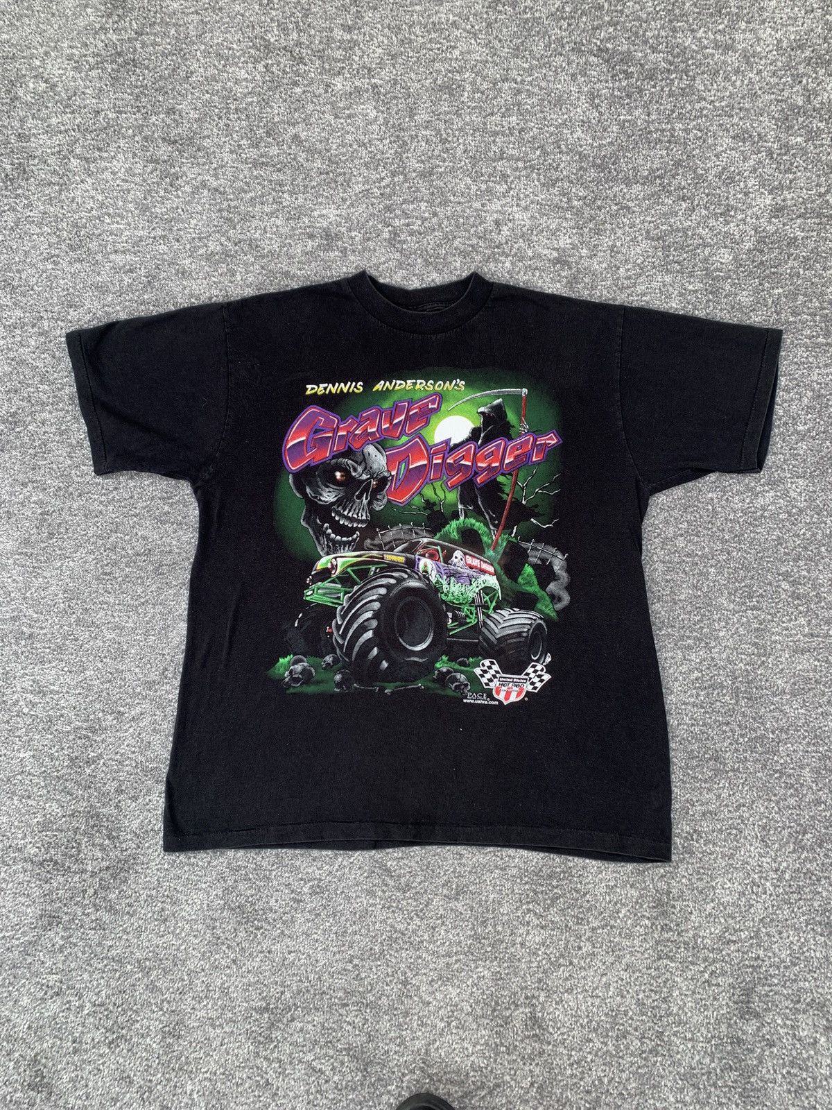 All Sport Vintage grave digger t shirt Size US XL / EU 56 / 4 - 2 Thumbnail