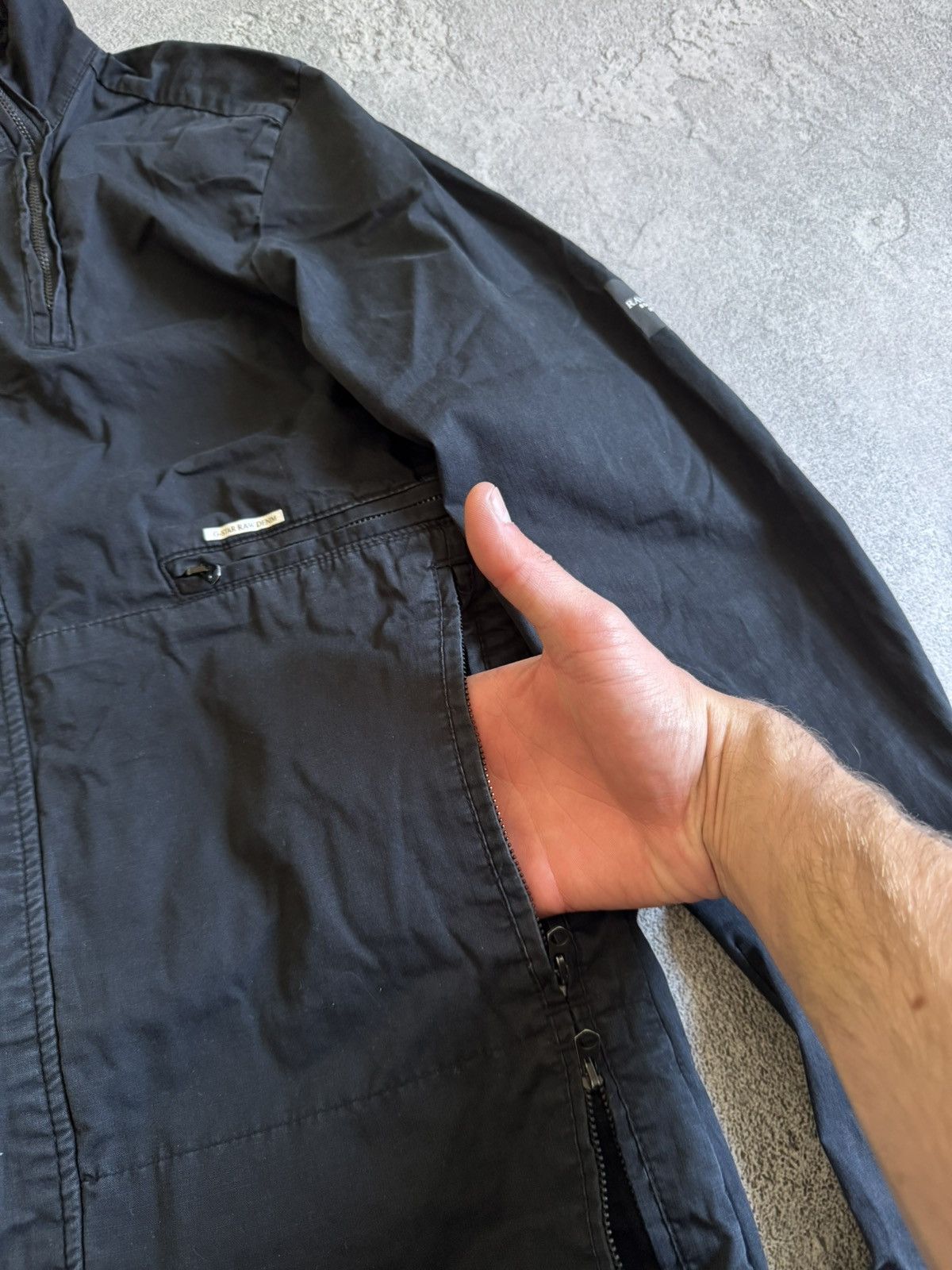 G-Star G star raw M serger overshirt LS military jacket zip bomber Size US M / EU 48-50 / 2 - 11 Thumbnail