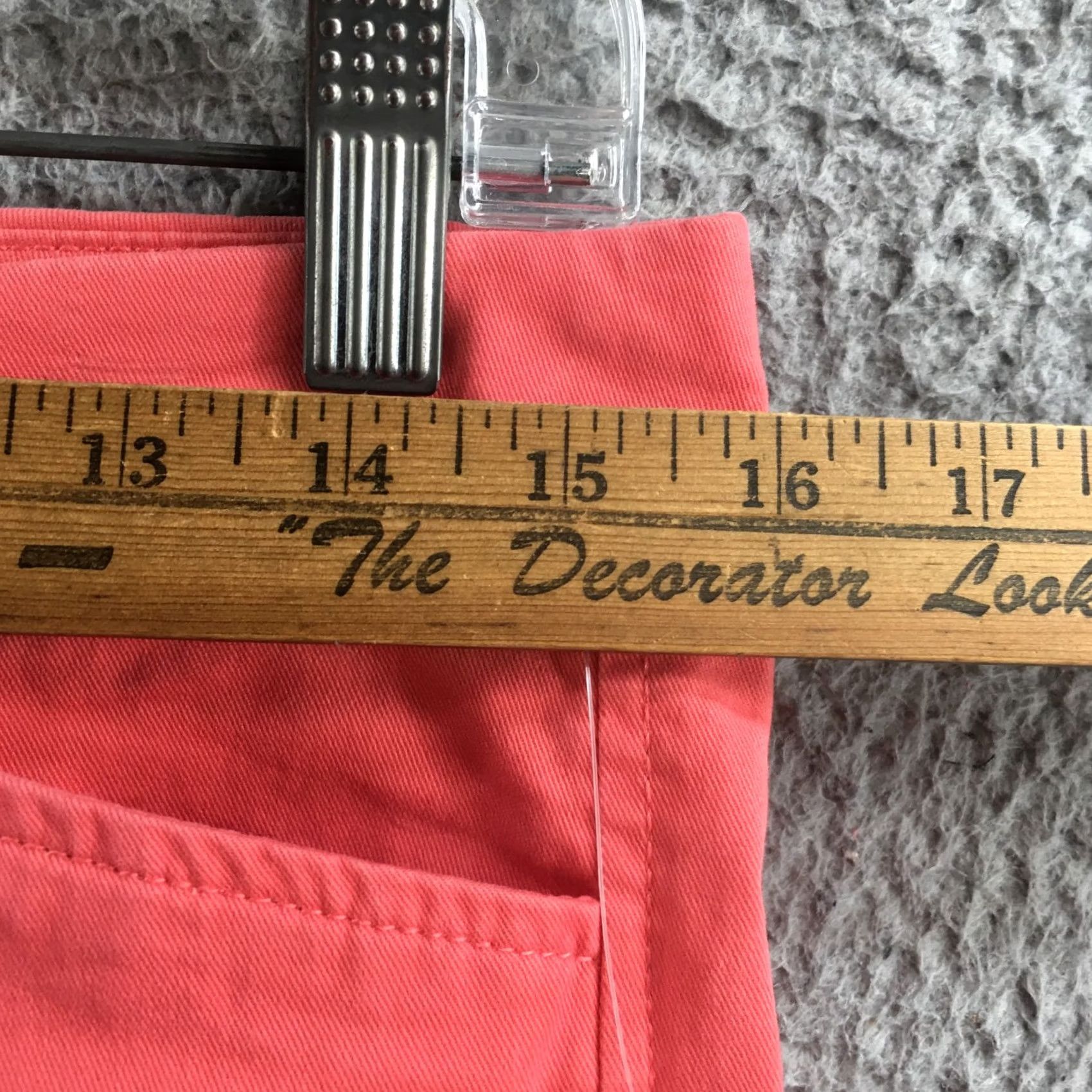 Old Navy Old Navy Pixie Ankle Pants Womens 6R Coral Mid Rise Zip Fly NEW Pants Women 6 Coral Pink Classic Slim Leg Modern 32in Waist 25.5in Inseam Size 28" / US 6 / IT 42 - 6 Thumbnail