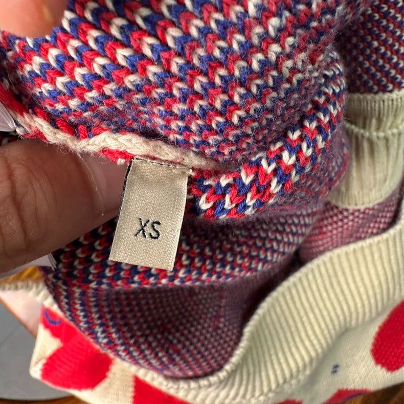 Gucci Gucci V-neck love print long-sleeved knitted cardigan jacke Size US XS / EU 42 / 0 - 8 Thumbnail