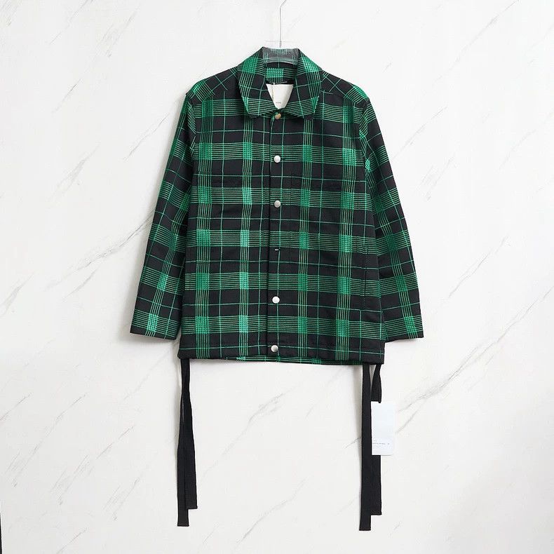 Song For The Mute Song For The Mute checkered belt jacket Size US S / EU 44-46 / 1 - 1 Thumbnail