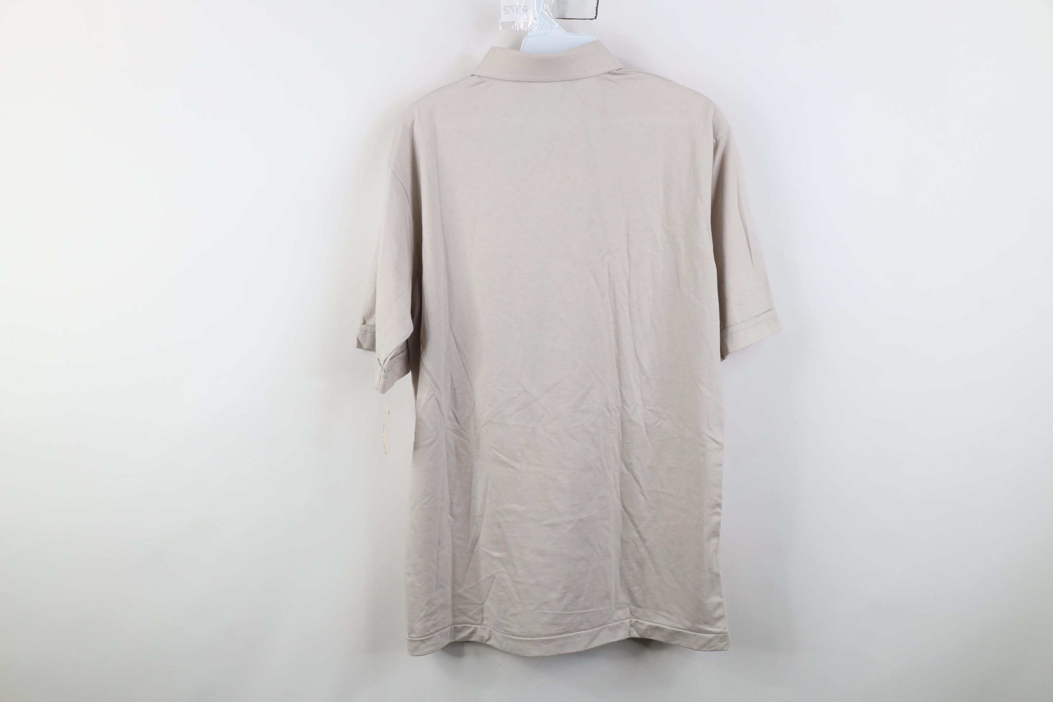 Vintage Deadstock Vintage 80s 90s Streetwear Golf Polo Shirt Gray Size US M / EU 48-50 / 2 - 14 Thumbnail