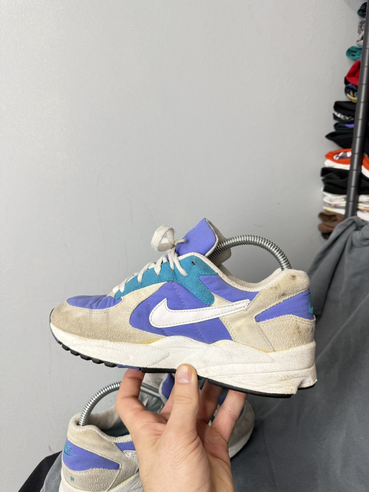 Nike 💥 Rare! 1990’s Vintage Nike Air Icarus Sneakers Size US 7.5 / IT 37.5 - 11 Thumbnail