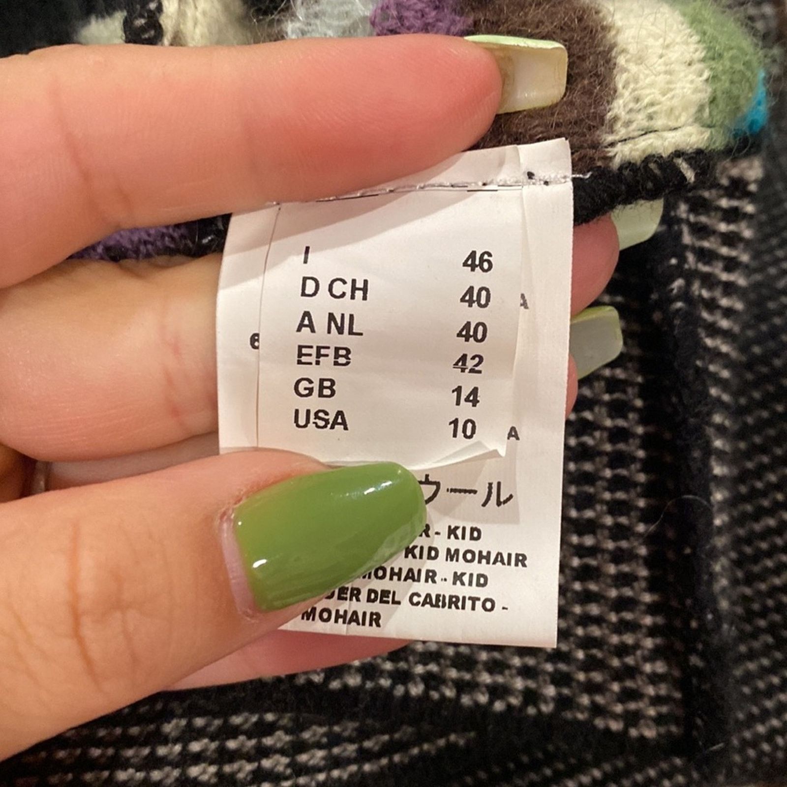 Missoni MISSONI Multi-color Striped Wool Mohair Knit Sleeveless Vest Size L / US 10 / IT 46 - 4 Thumbnail