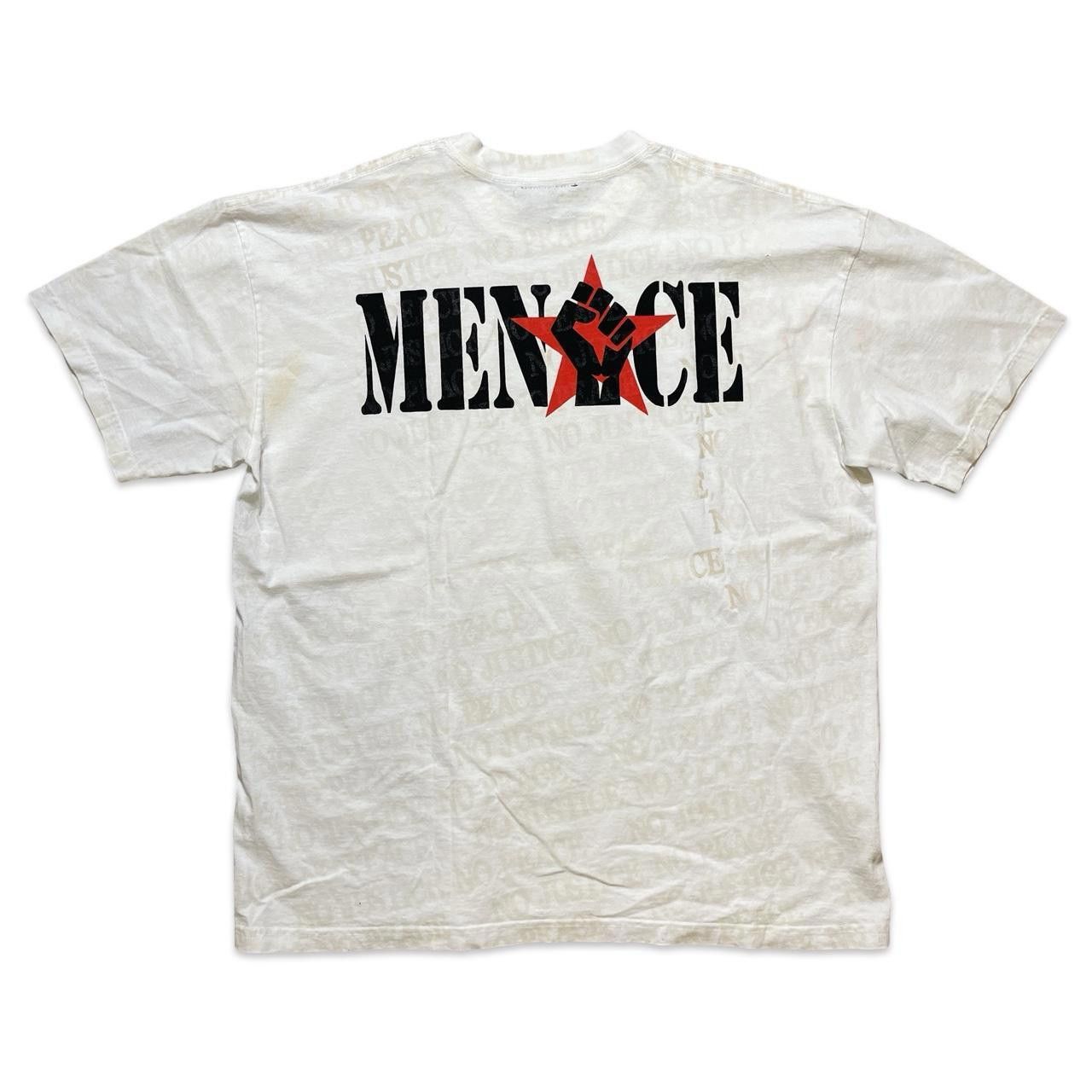 Designer MENACE “No Justice No Peace” heat reactive tee Size US XL / EU 56 / 4 - 2 Thumbnail