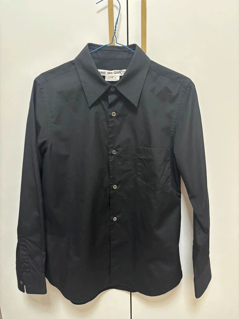 Comme des Garcons Comme des Garçons Women's Black Long Sleeve Shirt- DMC Size US S / EU 44-46 / 1 - 1 Thumbnail
