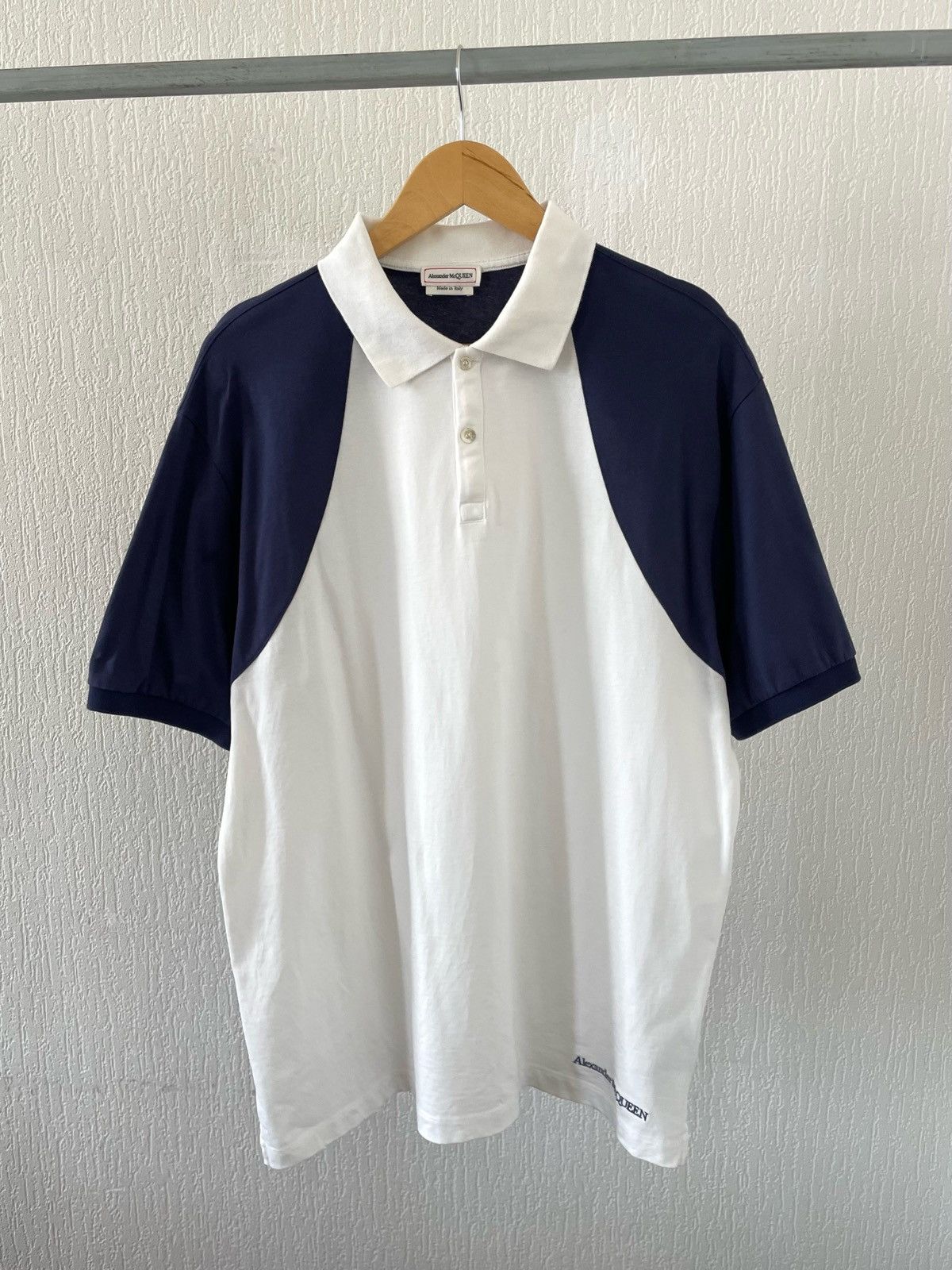 Alexander McQueen Alexander McQueen Polo Shirt – Size XL – Made in Italy Size US XL / EU 56 / 4 - 1 Thumbnail