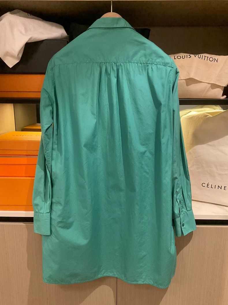 Loro Piana LORO PIANA Green cotton shirt Size M / US 6-8 / IT 42-44 - 7 Thumbnail