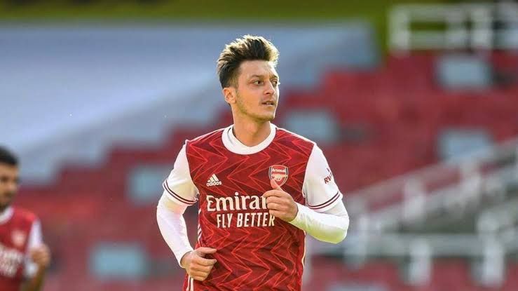 Vintage ARSENAL ADIDAS 2020/2021 FOOTBALL HOME JERSEY #10 OZIL Size US M / EU 48-50 / 2 - 14 Thumbnail