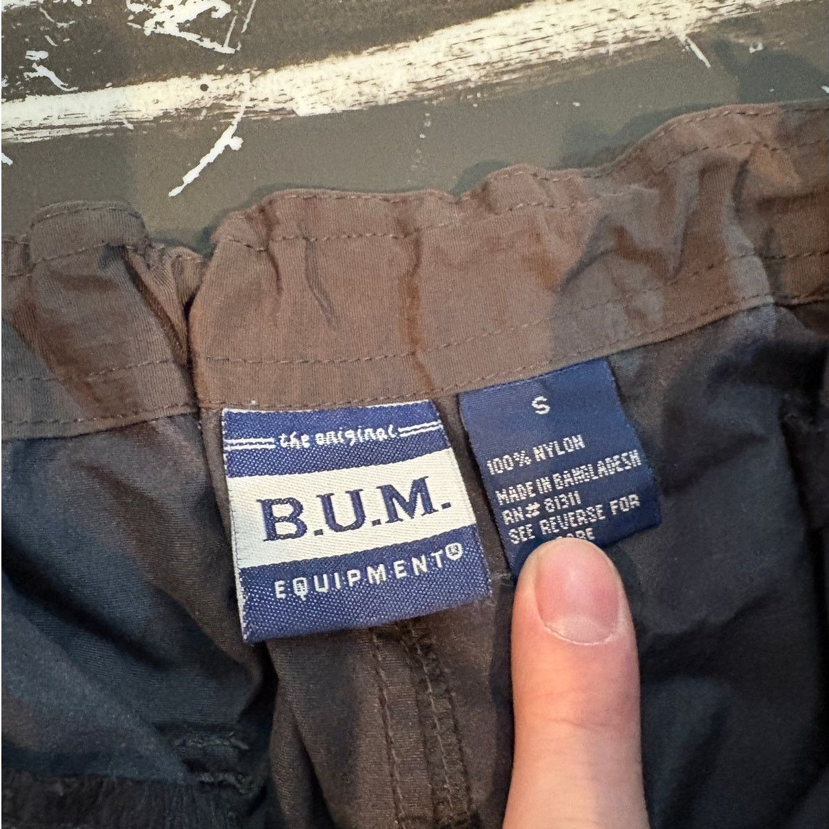 B.U.M Equipment × Vintage B.U.M. Equipment Nylon Lightweight Athletic Windbreaker-M Size US 32 / EU 48 - 8 Thumbnail