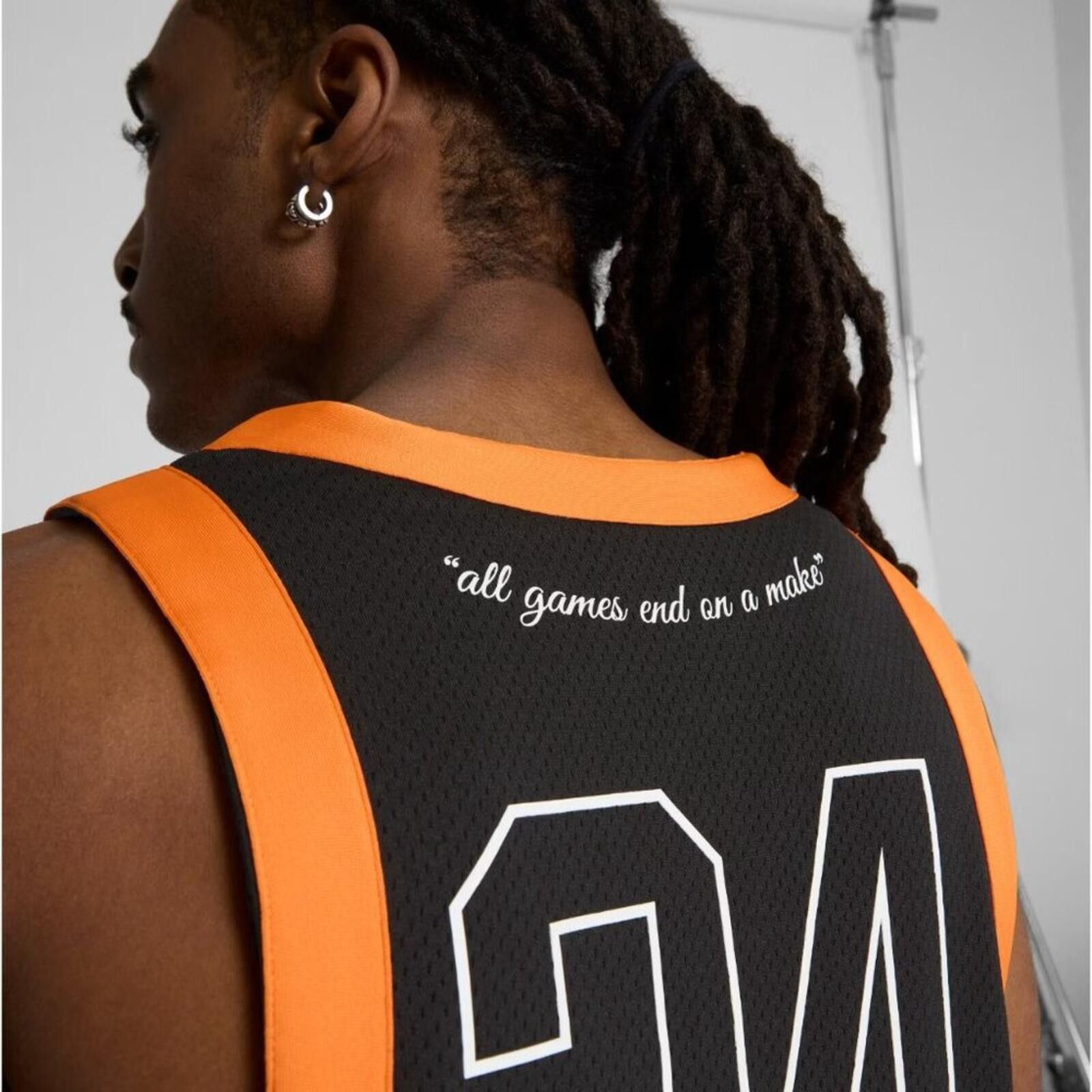Puma PUMA TBT Basketball Tournament Black Jersey | XXL| MSRP $80 Size US XXL / EU 58 / 5 - 5 Thumbnail