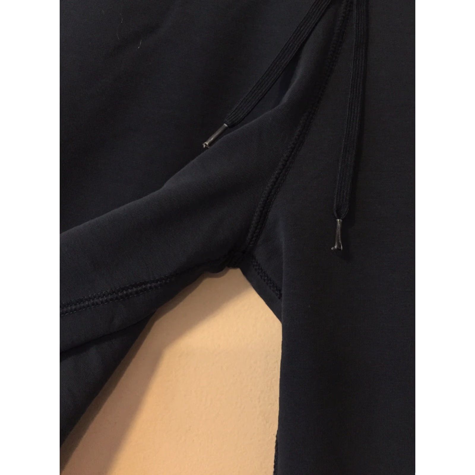 Nike NIKE Fit Dry Black Yoga Pants XS 30-33 Inseam 27.5 Drawstring Mid-rise Women's Yoga Pants Size 26" / US 2 / IT 38 - 4 Thumbnail