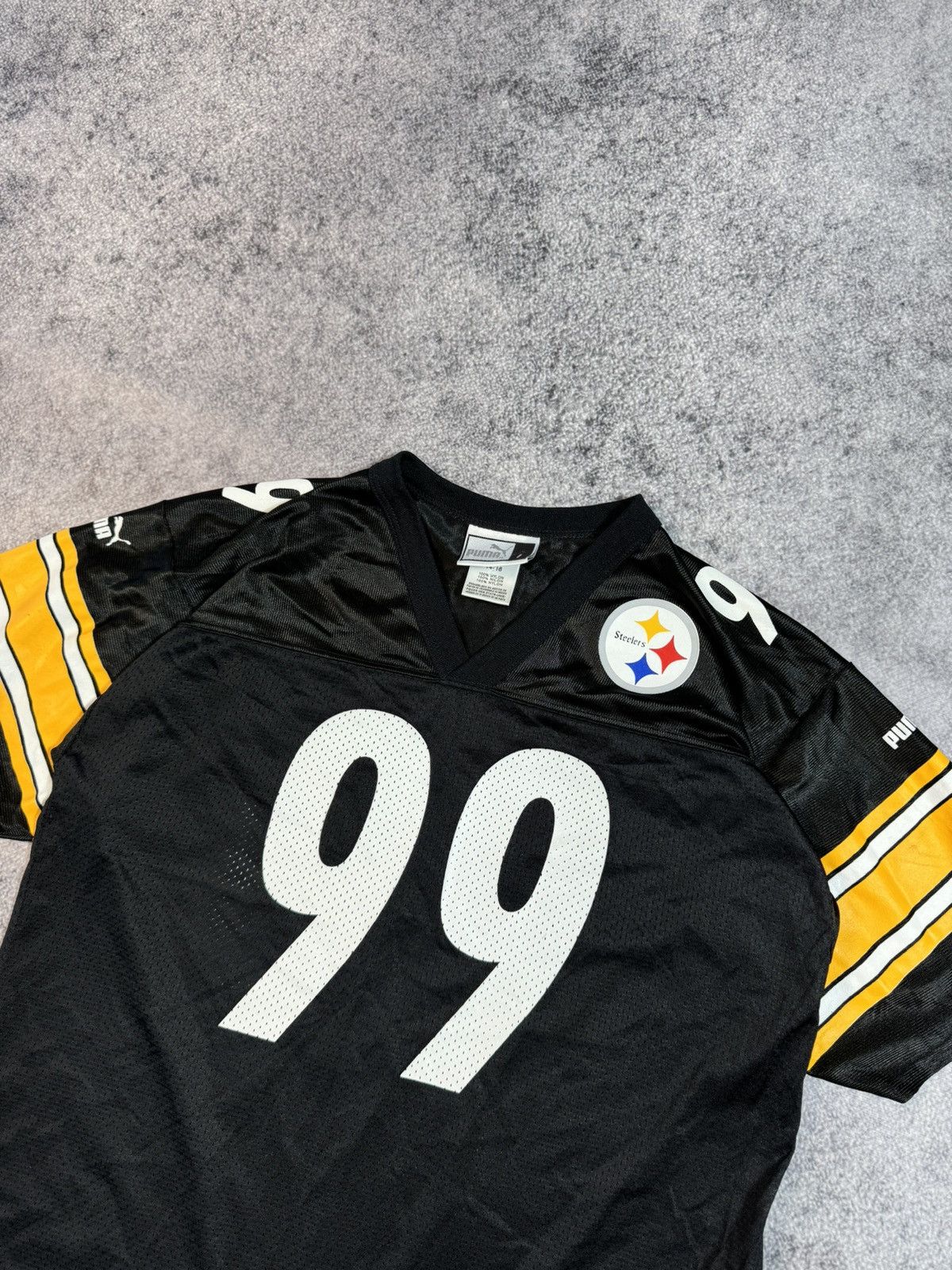 NFL × Puma × Vintage Vintage Puma Steelers 99 Kirkland NFL USA Jersey Rare XS Size US XS / EU 42 / 0 - 2 Thumbnail