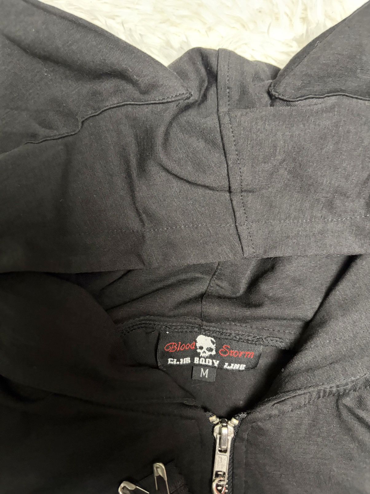 Seditionaries Rare Blood Storm vampire hoodie lace up Size US M / EU 48-50 / 2 - 5 Thumbnail