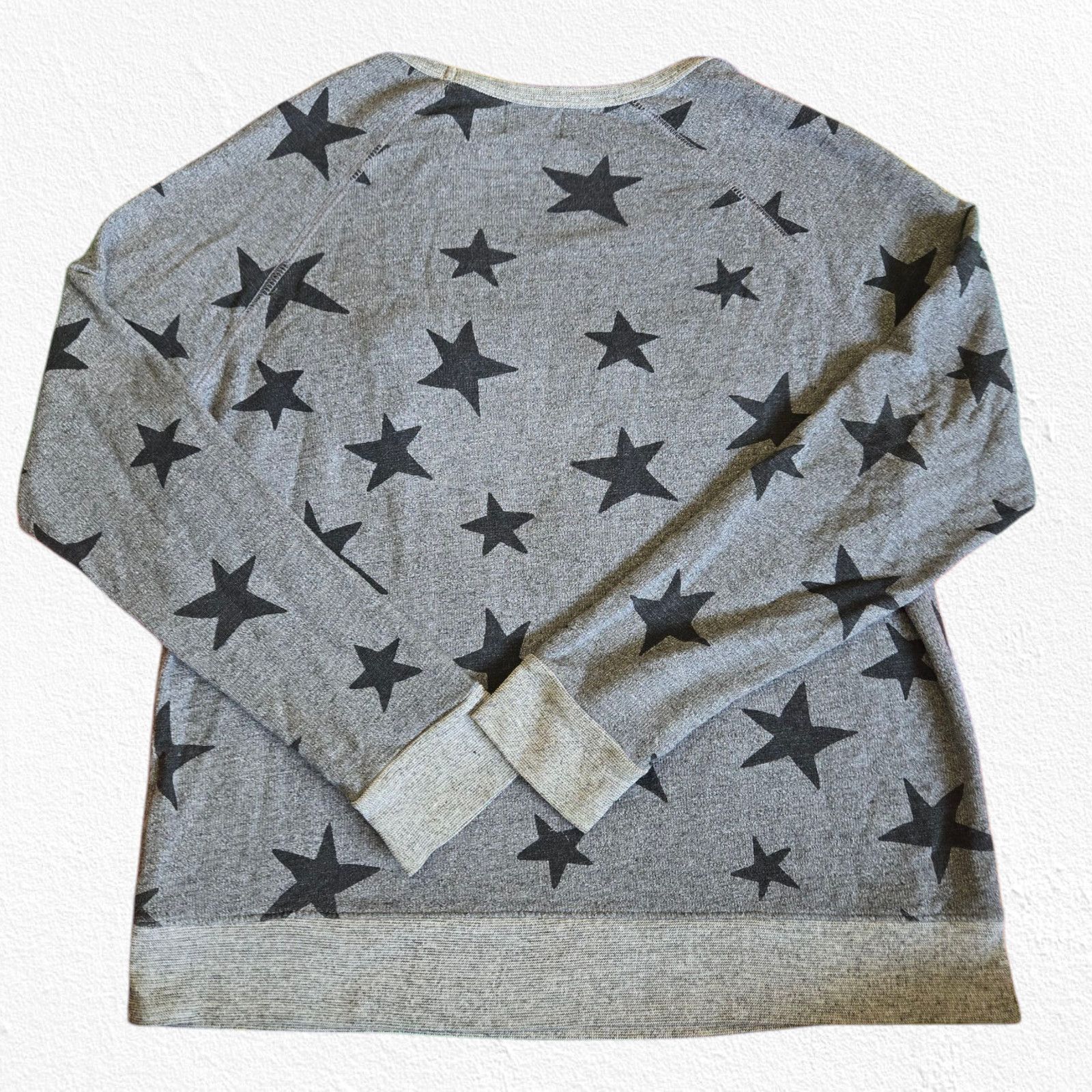 Sundry Sundry Gray Star Print Sweatshirt Size 1 Small Size S / US 4 / IT 40 - 11 Thumbnail