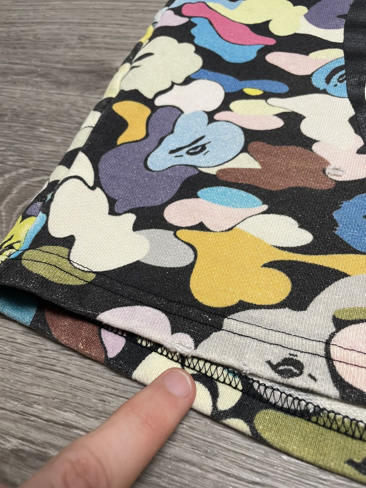 Bape Bape Multi Camo Shark Sweat Shorts SS18 Size US 30 / EU 46 - 8 Thumbnail