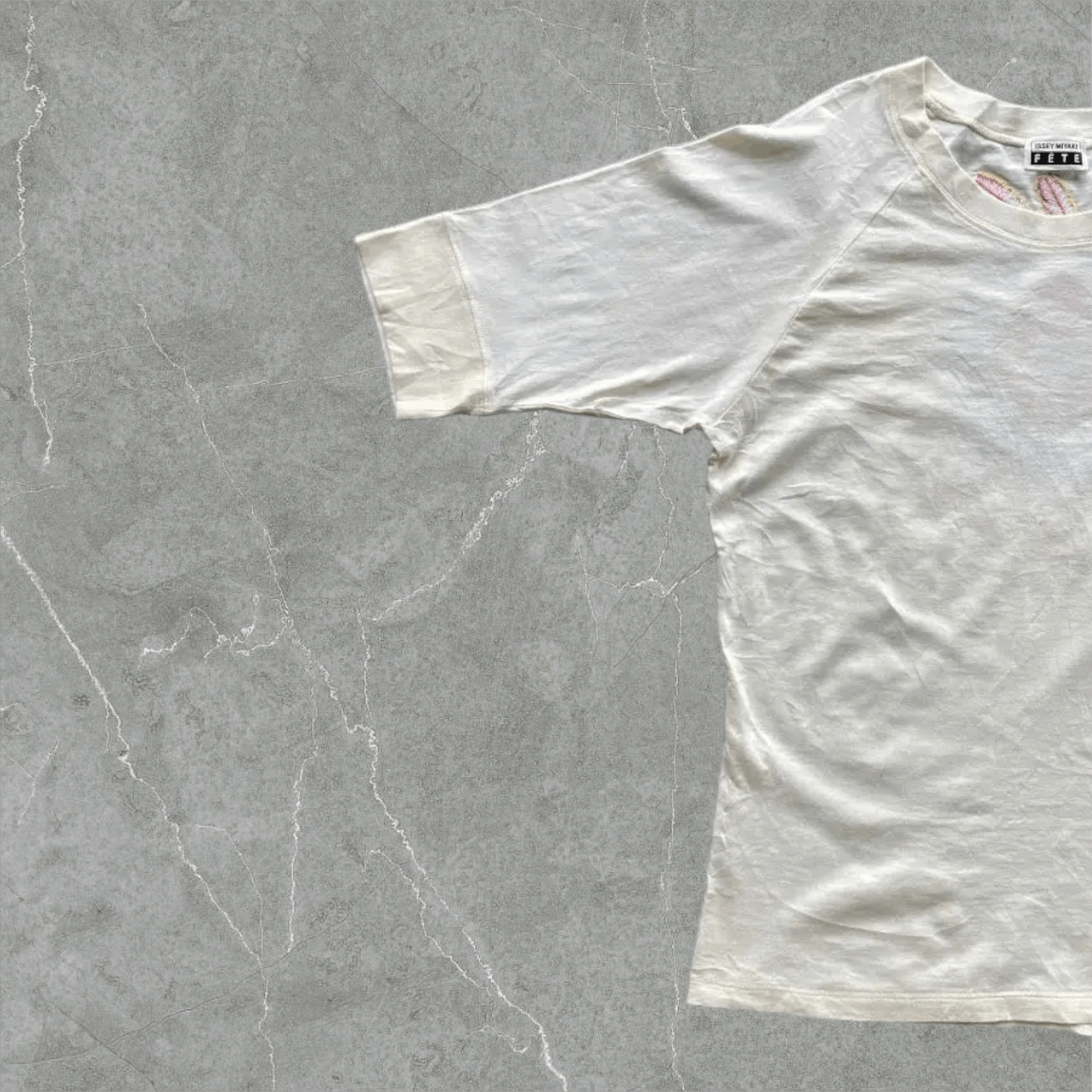 Issey Miyake × Japanese Brand × Vintage Vintage Issey Miyake FETE Women Tshirt Size M / US 6-8 / IT 42-44 - 2 Thumbnail