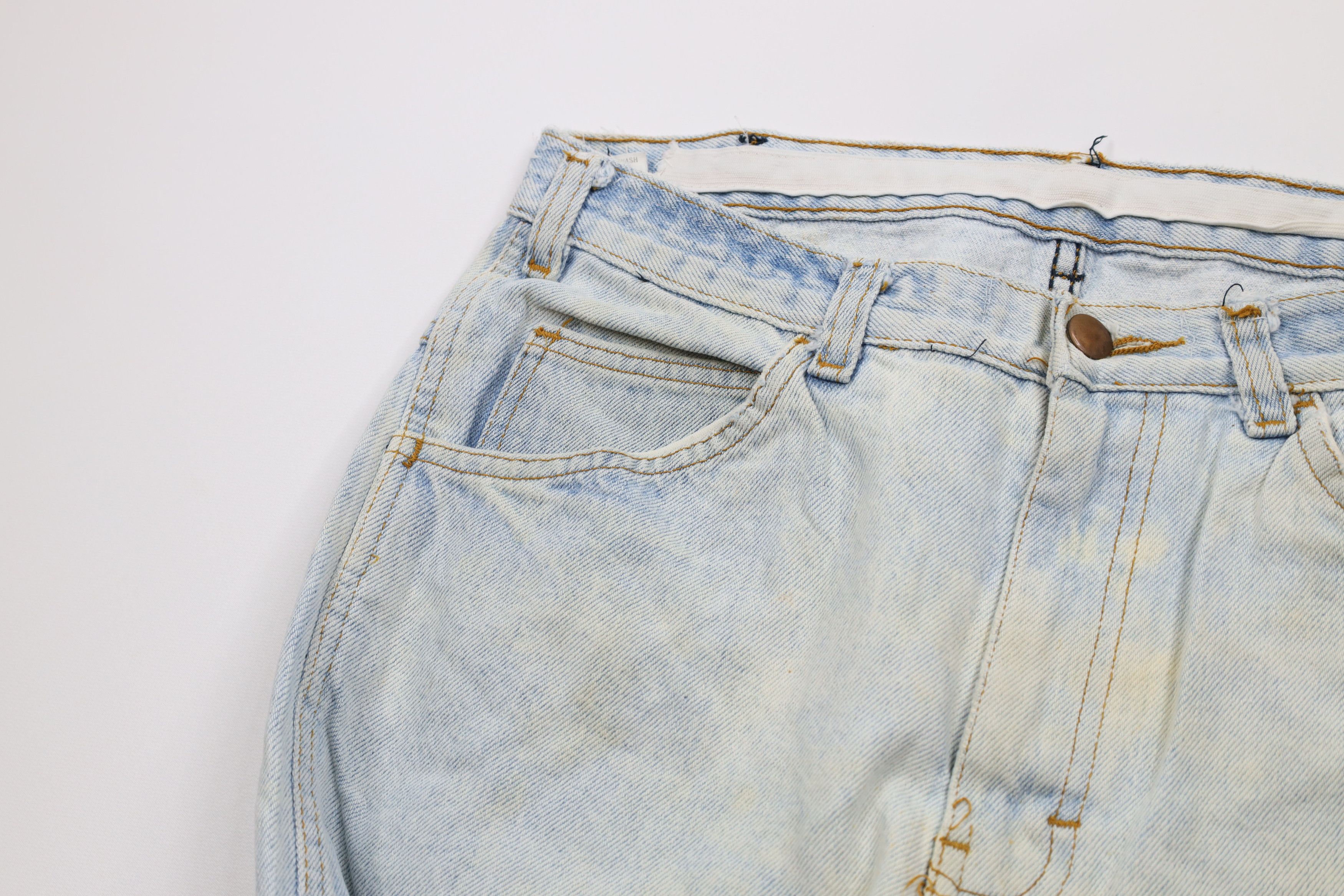 Vintage Vintage 70s Streetwear Wide Leg Flared Denim Jeans Blue USA Size US 32 / EU 48 - 8 Thumbnail
