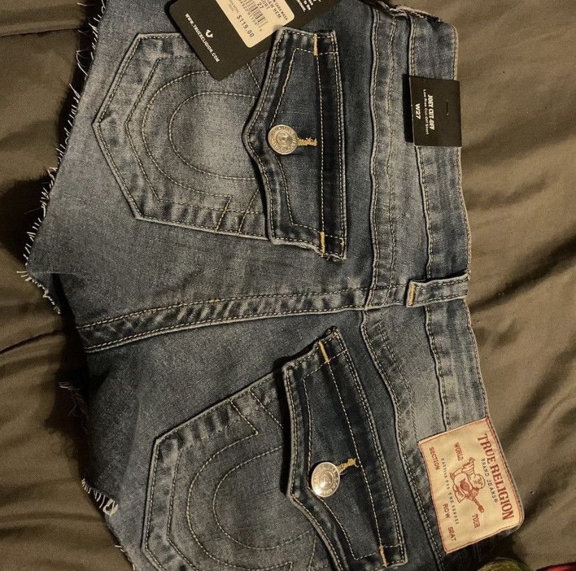 True Religion True religion Joey cut off shorts Size 27" / US 4 / IT 40 - 1 Preview