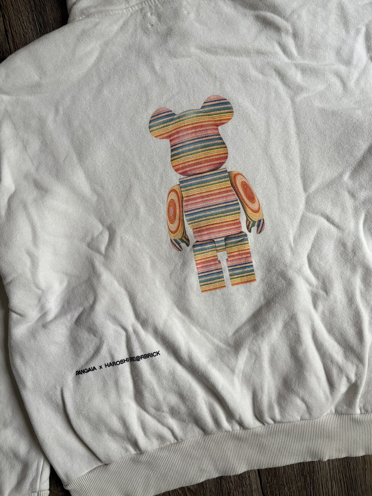 Pangaia Pangaia x Haroshi Bearbrick White Logo Recycled Hoodie Size US S / EU 44-46 / 1 - 11 Thumbnail