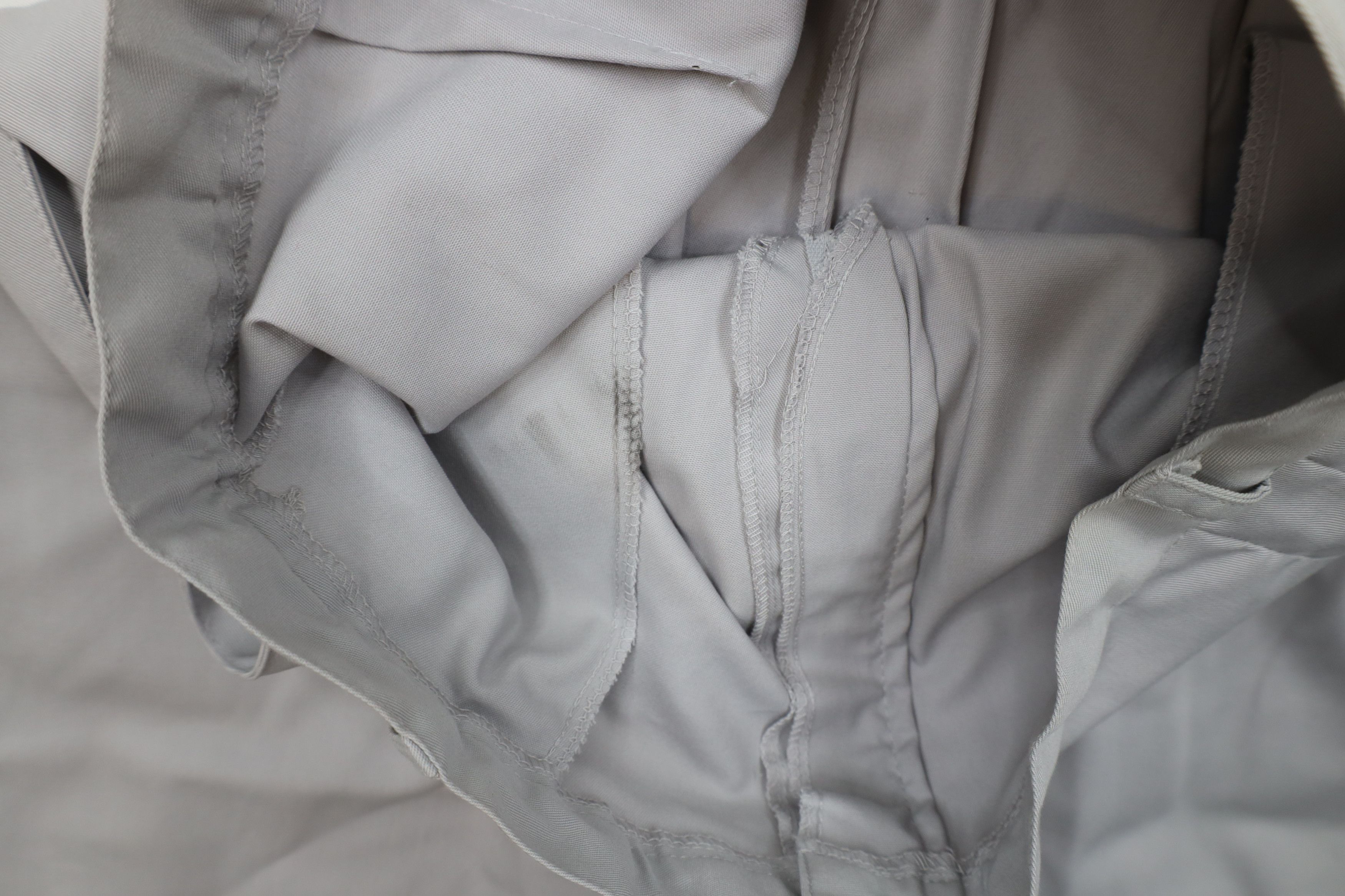 Vintage Vintage 80s 90s Mid Mod Hollywood Regency Pleated Pants Gray Size 38" / US 16 / IT 52 - 10 Thumbnail