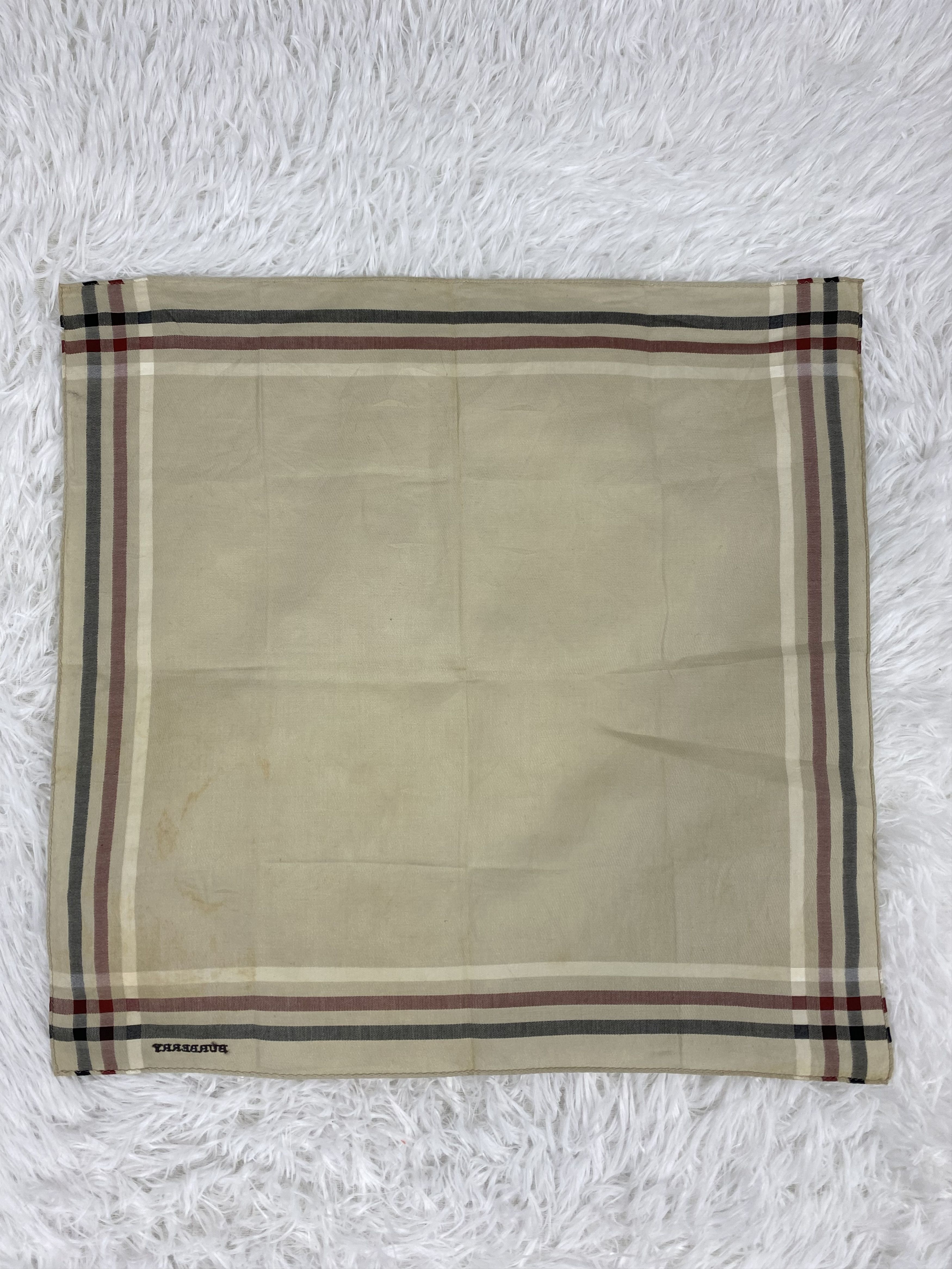 Burberry × Vintage Vintage Burberry Handkerchief Neckerchief PH0180 Size ONE SIZE - 5 Thumbnail