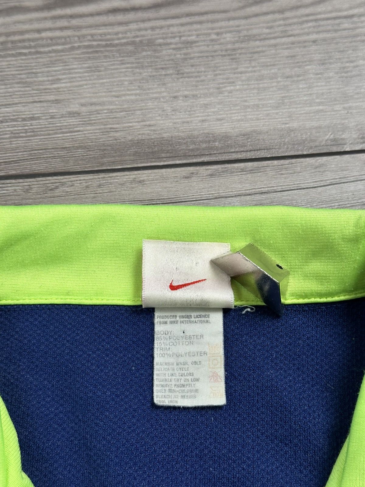 Nike Vintage Nike Spellout Full Zip Sweater Size US M / EU 48-50 / 2 - 5 Thumbnail