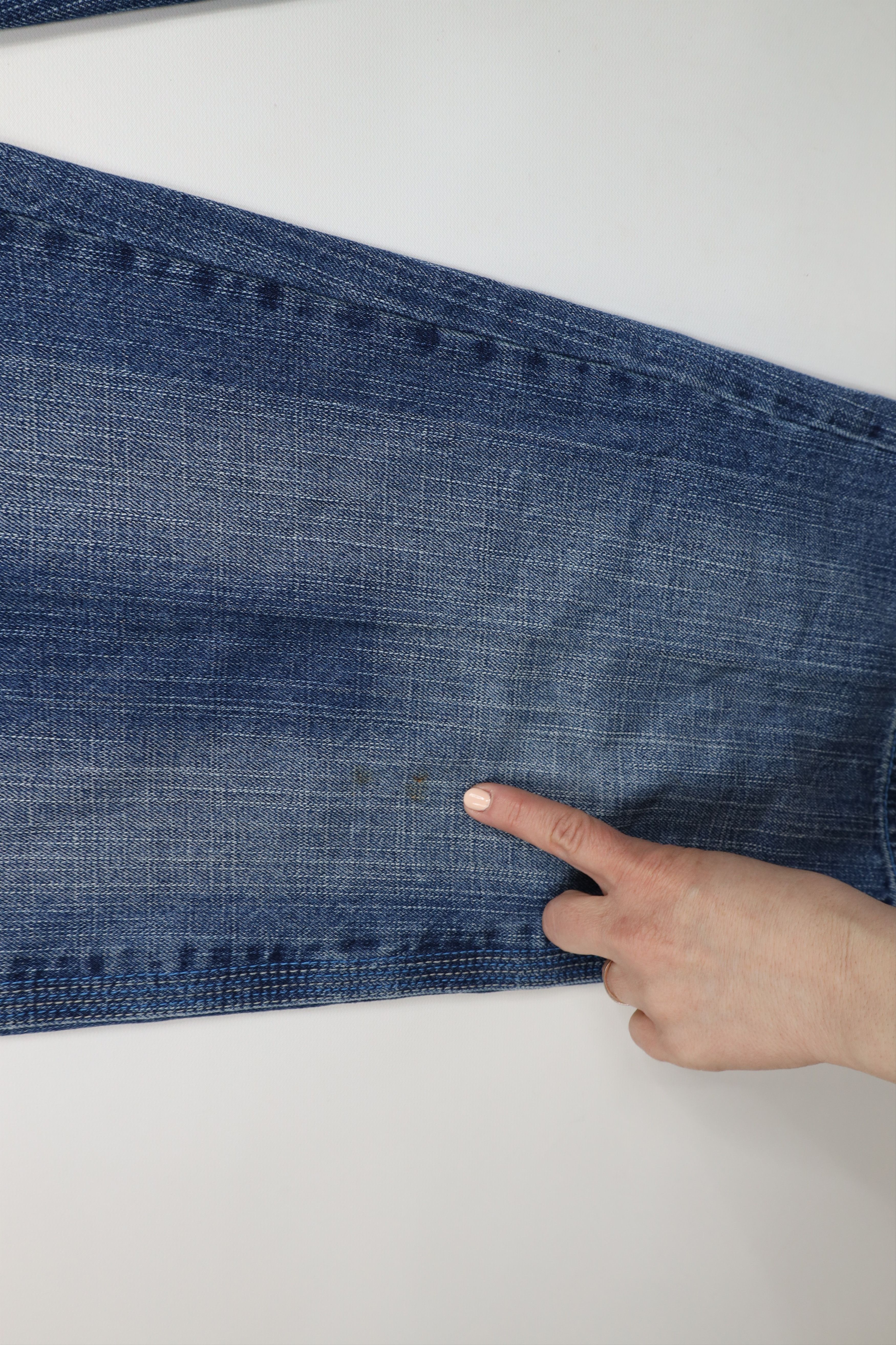Vintage Vintage 90s Streetwear Fit Wide Leg Skateboard Jeans Blue Size US 36 / EU 52 - 6 Thumbnail