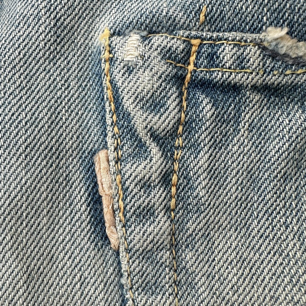 Kapital 2018 Kiro Hirata Boro Crash Jeans Denim Surf jort capris Size US 37 - 11 Thumbnail