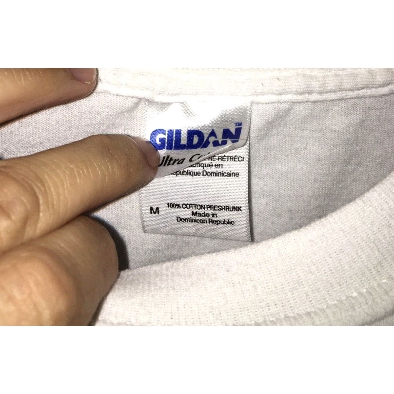 Gildan VINTAGE David Letterman CBS White Short Sleeve T-Shirt Men M USA 90s Short Sleeve Mens M White 90s USA David Letterman Shirt Size US M / EU 48-50 / 2 - 3 Thumbnail