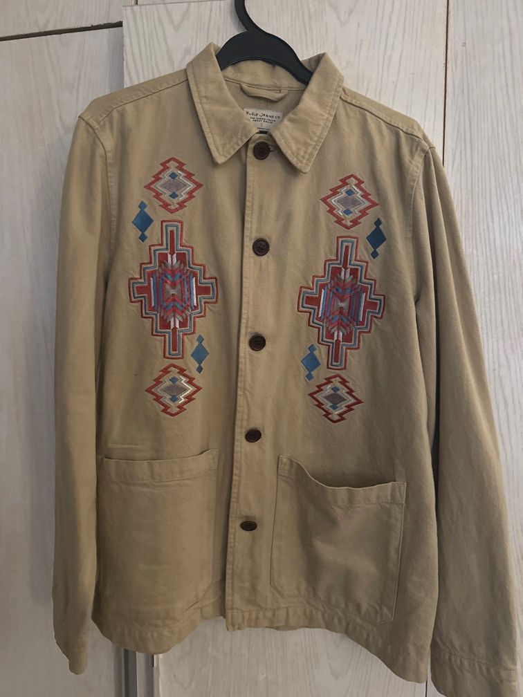 image of Nudie Jeans Light Jacket in Tan, Men's (Size Small)