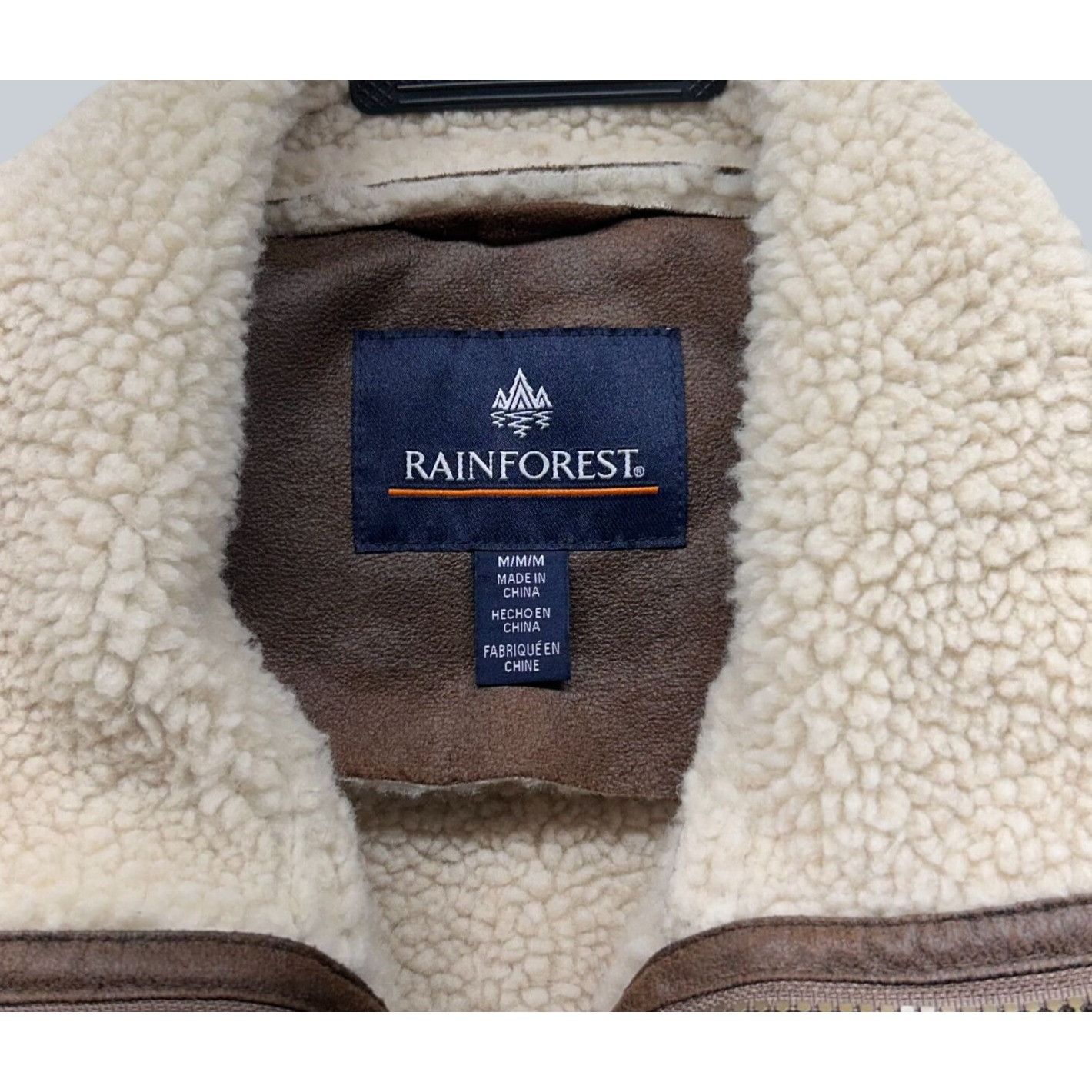 Rainforest Rainforest Sand Nubuck Faux Shearling Hipster Jacket Men's M Size US M / EU 48-50 / 2 - 3 Thumbnail