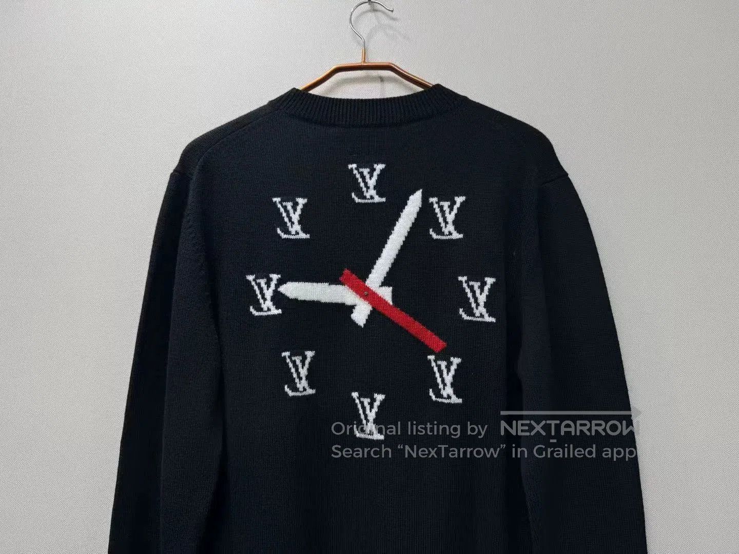 Louis Vuitton Louis Vuitton Clock Letter Sweater. Size US M / EU 48-50 / 2 - 5 Thumbnail
