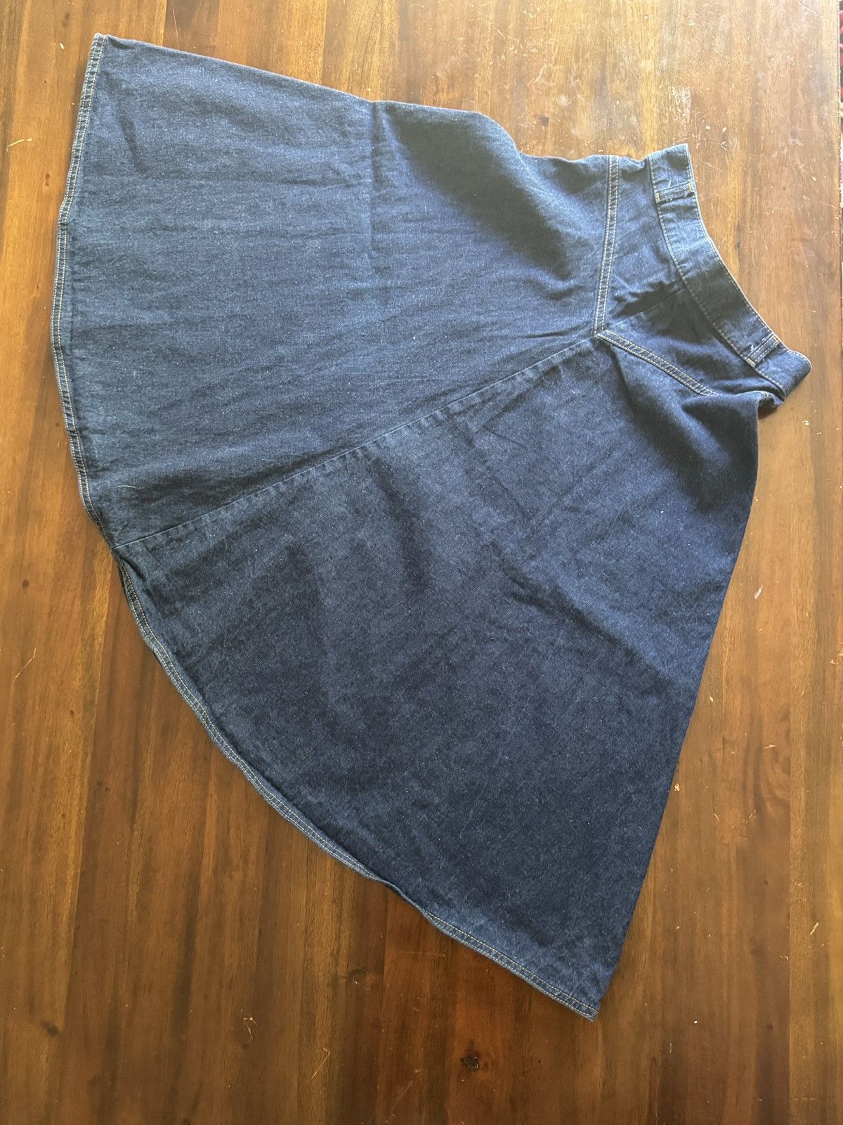 Levi's Vintage Clothing Levi’s Orange Tab Flared Denim Skirt Size 25" / US 0 / IT 36 - 6 Thumbnail