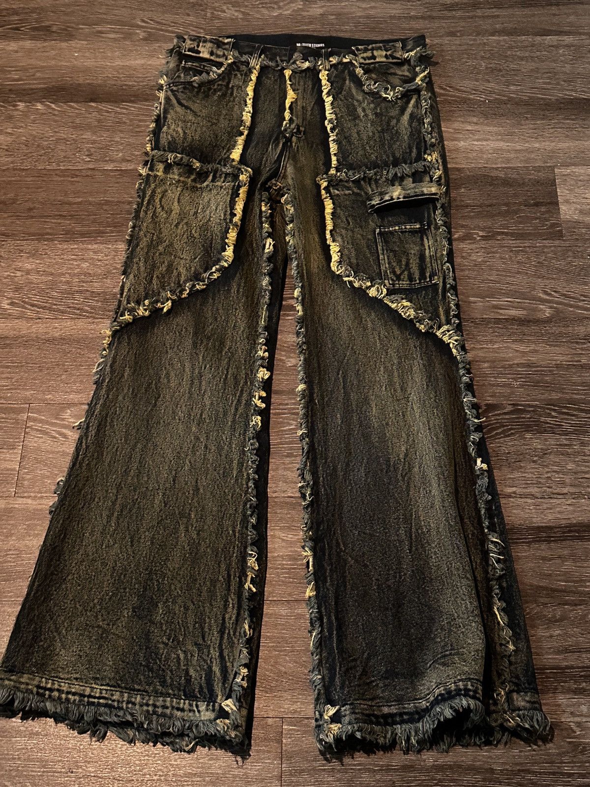 Vintage NFS Jeans Size US 34 / EU 50 - 1 Thumbnail